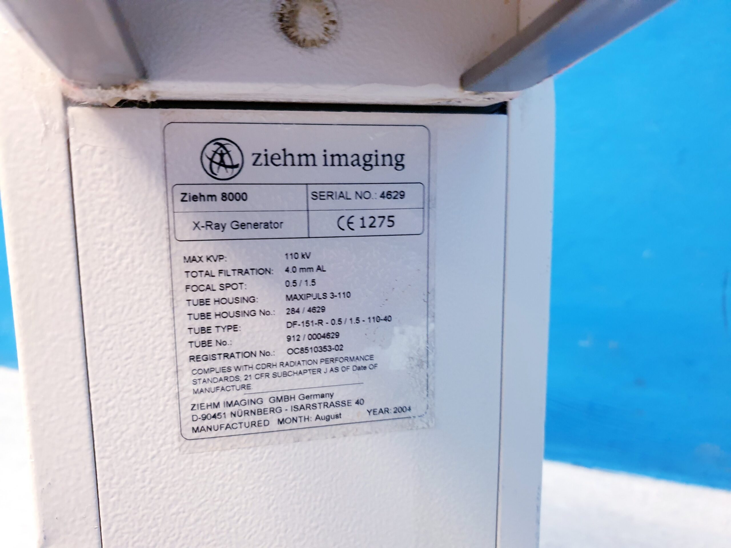 Ziehm 8000 Compact C-Bogen C Arm Röntgengerät mit Monitor thumbnail 15