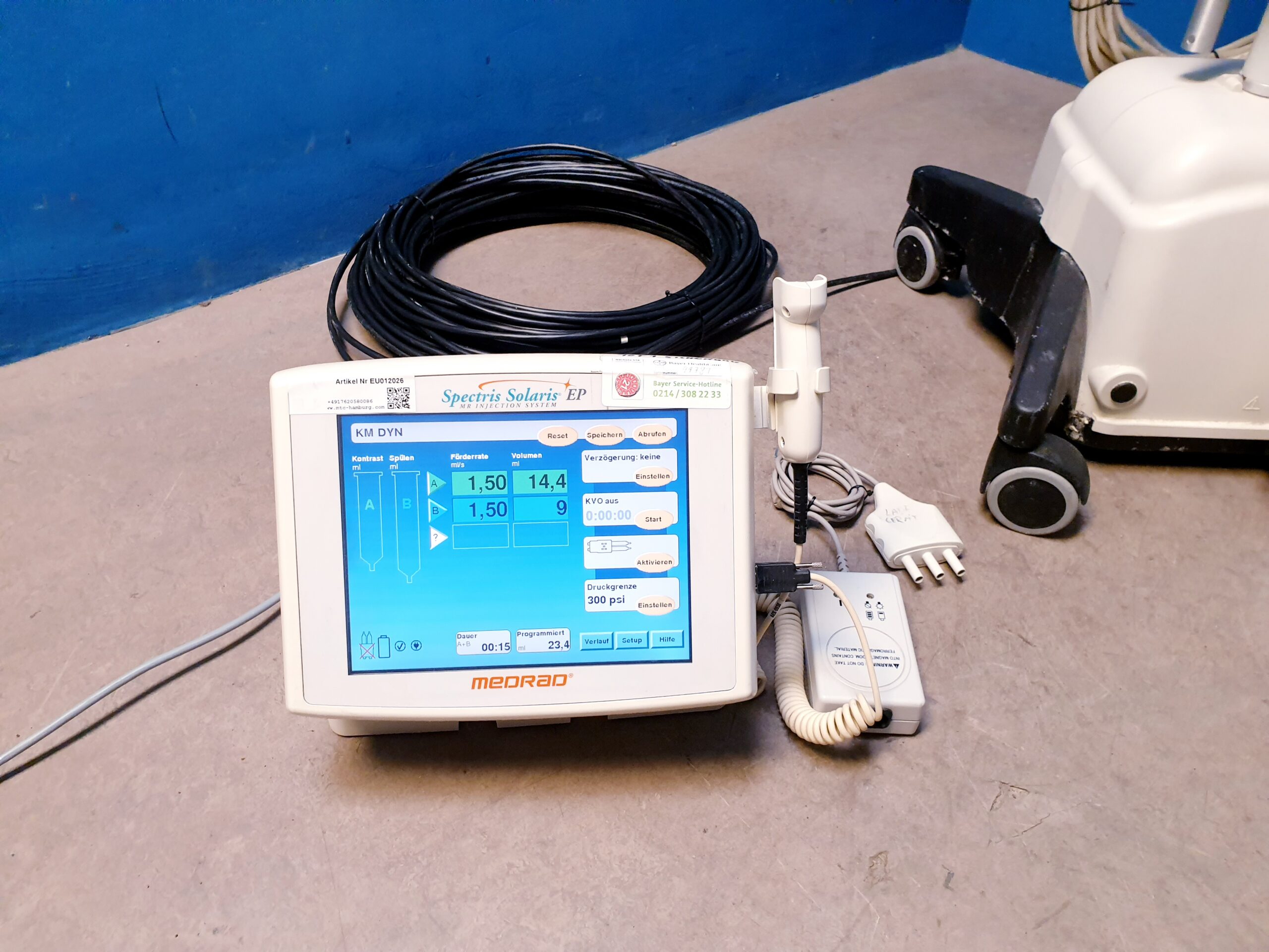 Medrad Spectris Solaris MR Injection System thumbnail 2