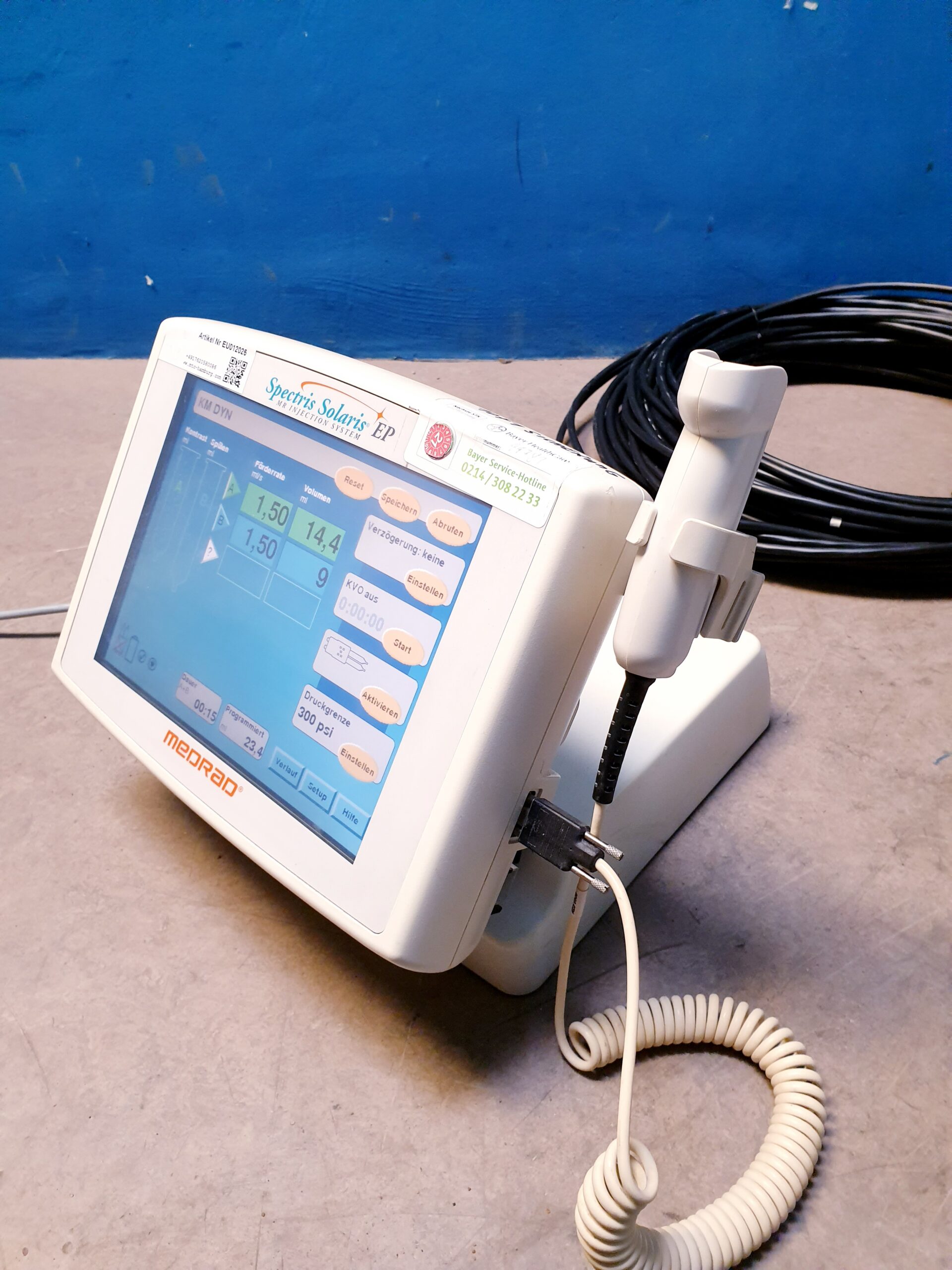 Medrad Spectris Solaris MR Injection System thumbnail 6