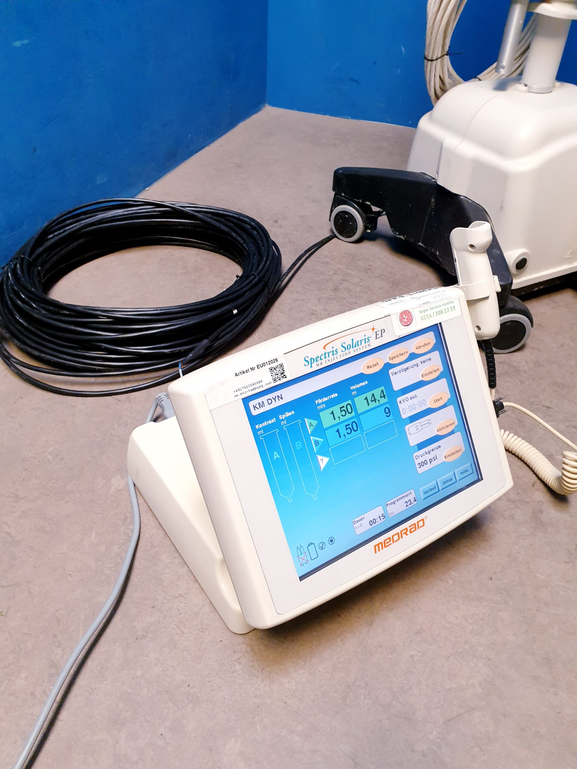 Medrad Spectris Solaris MR Injection System thumbnail 7