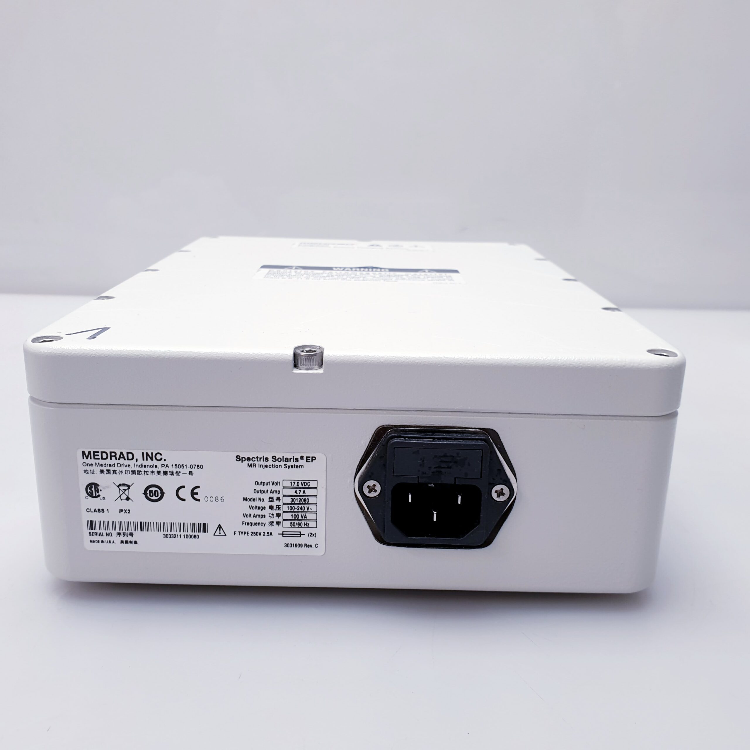 Medrad Spectris Solaris MR Injection System PA‑15051‑0780 3031909 Kontrastmittelinjektor thumbnail 6