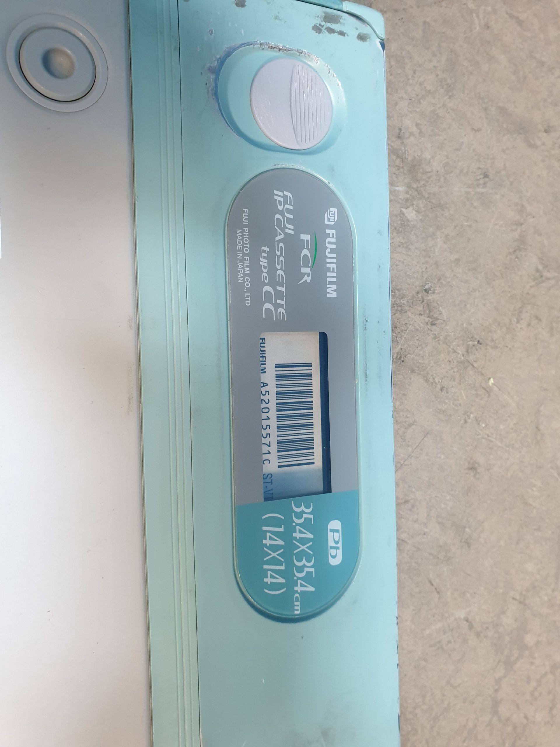 FujiFilm FCR IP cassette type cc 35,4X35,4 14X14 cm thumbnail 4