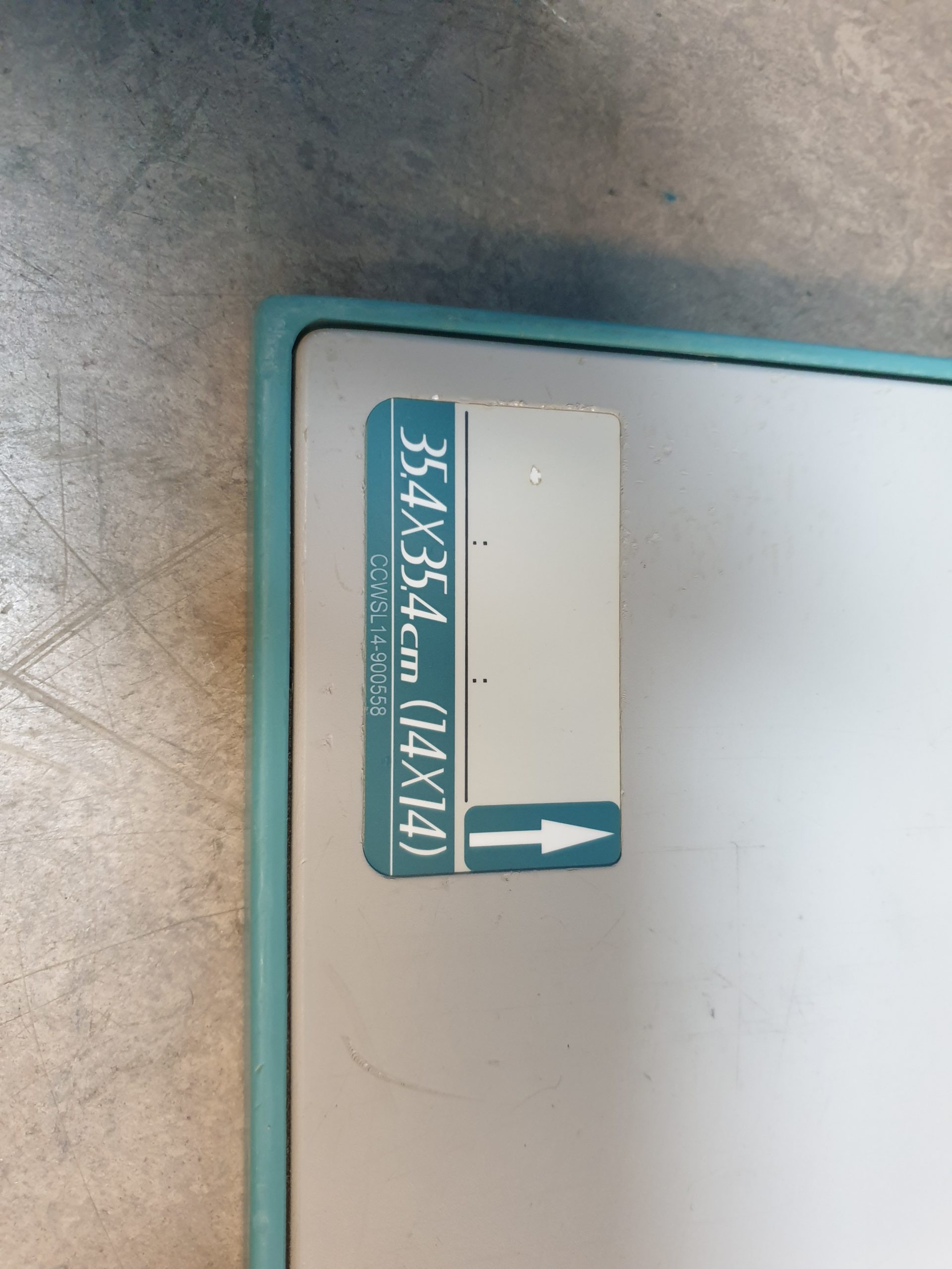 FujiFilm FCR IP cassette type cc 35,4X35,4 14X14 cm thumbnail 5