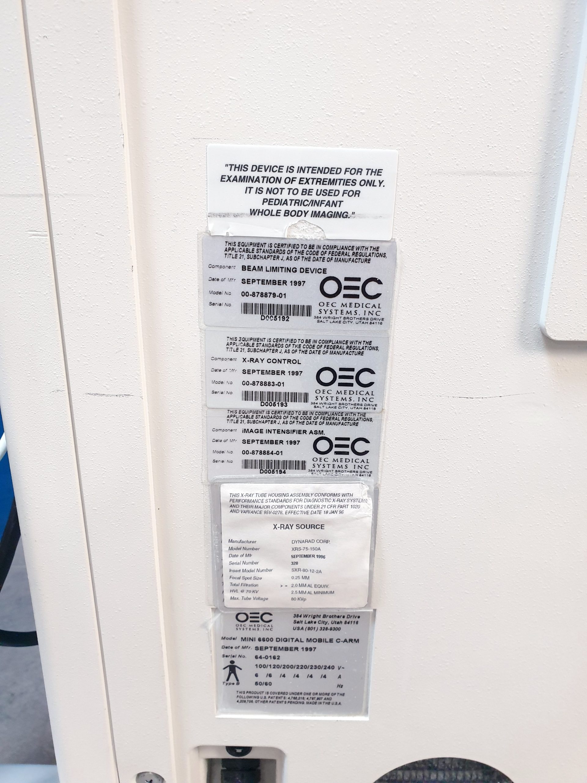 GE OEC 6600 – OEC6600 MINI C ARM thumbnail 21