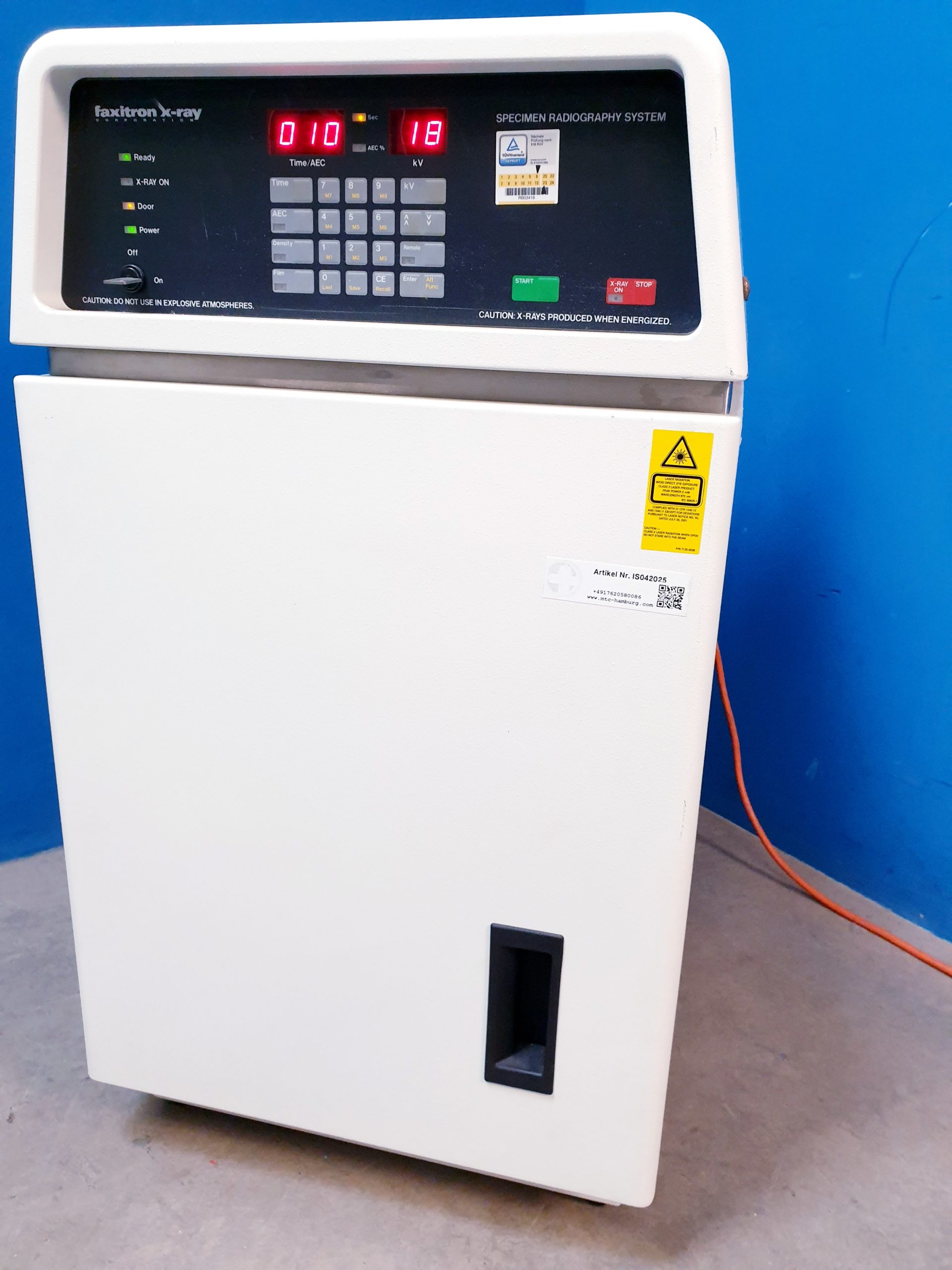 Faxitron X-Ray MX-20 Specimen Radiography System thumbnail 2