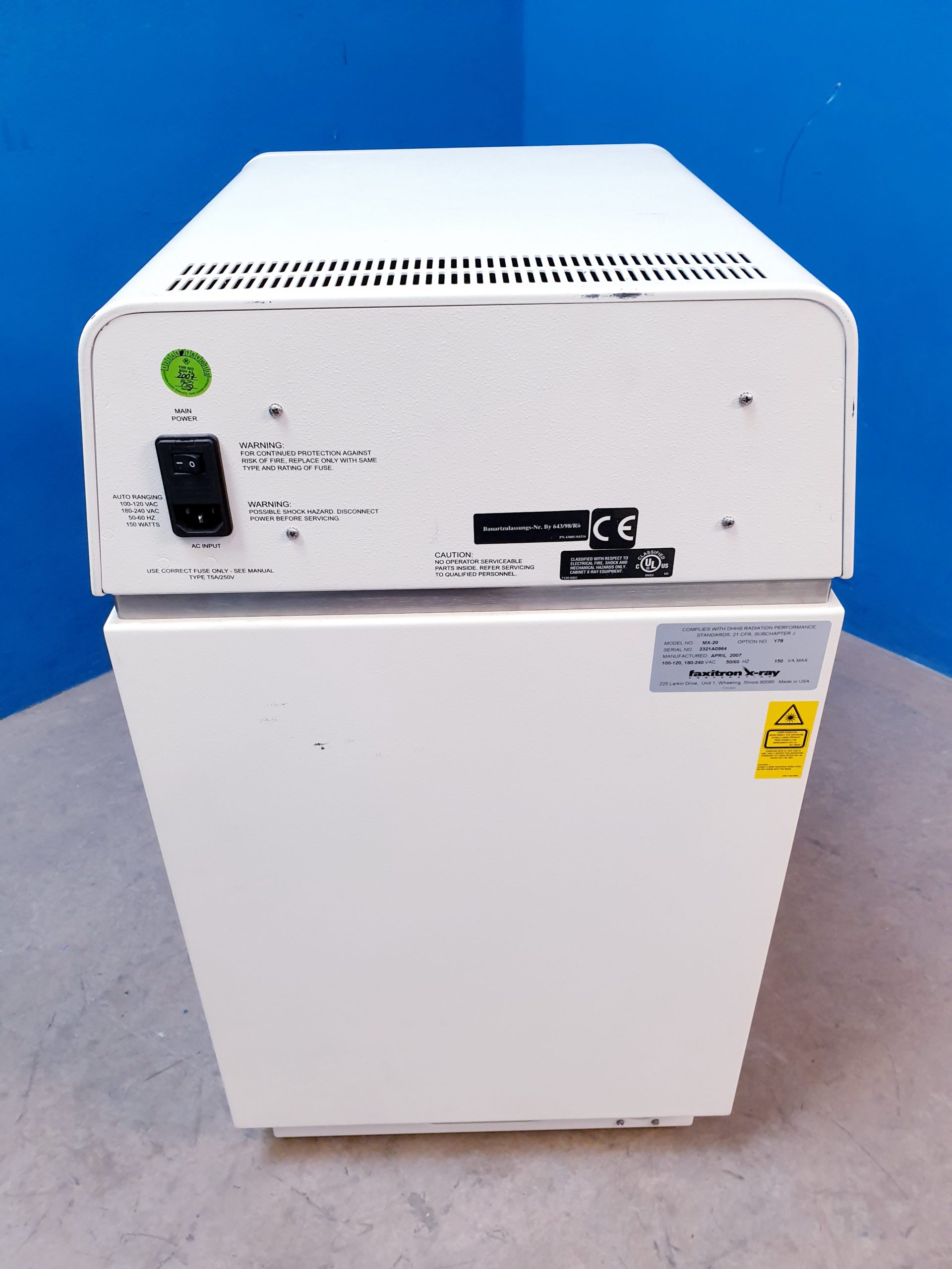 Faxitron X-Ray MX-20 Specimen Radiography System thumbnail 7