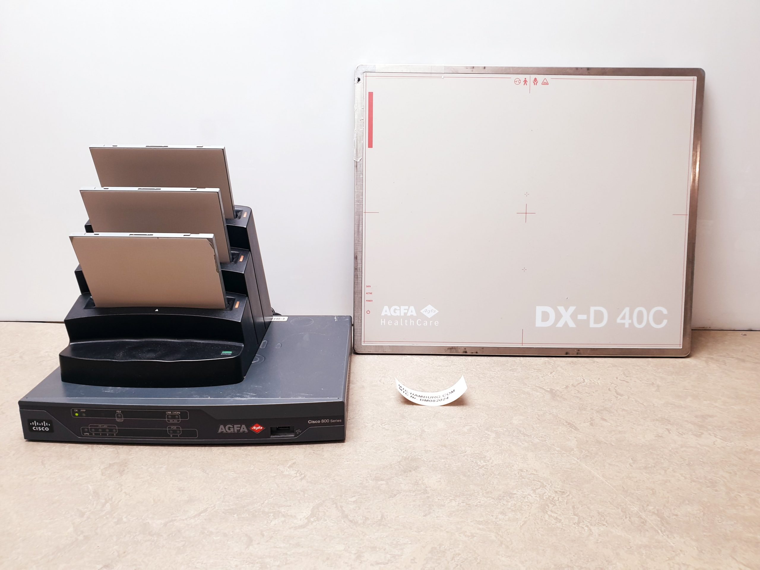AGFA DX-D 40C Digitaler Detektor mit automatischer Belichtungserkennung mit einen AGFA Cisco 800 Series — image 1 of 22