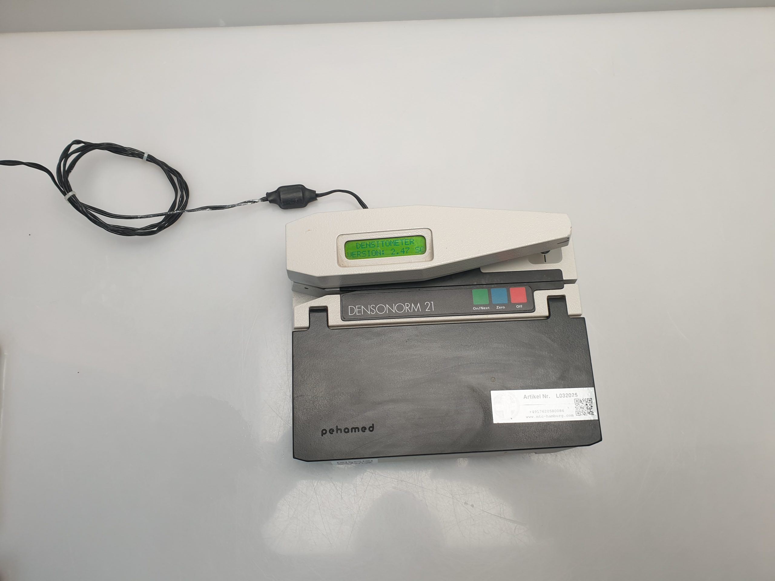 Pehamed Densitometer, Densonorm 21I 21 IE Version 2.47 SC — image 1 of 9
