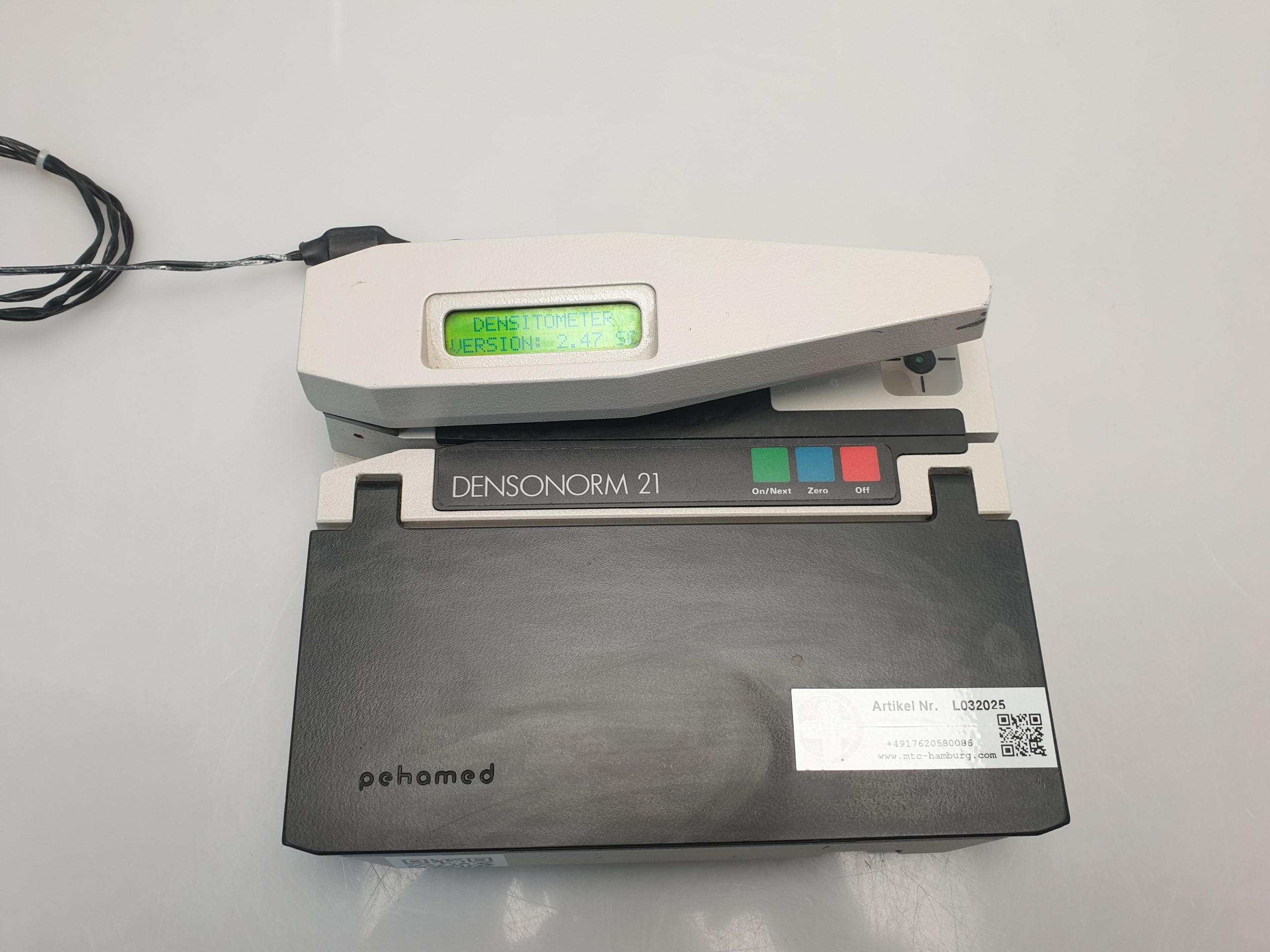 Pehamed Densitometer, Densonorm 21I 21 IE Version 2.47 SC thumbnail 4