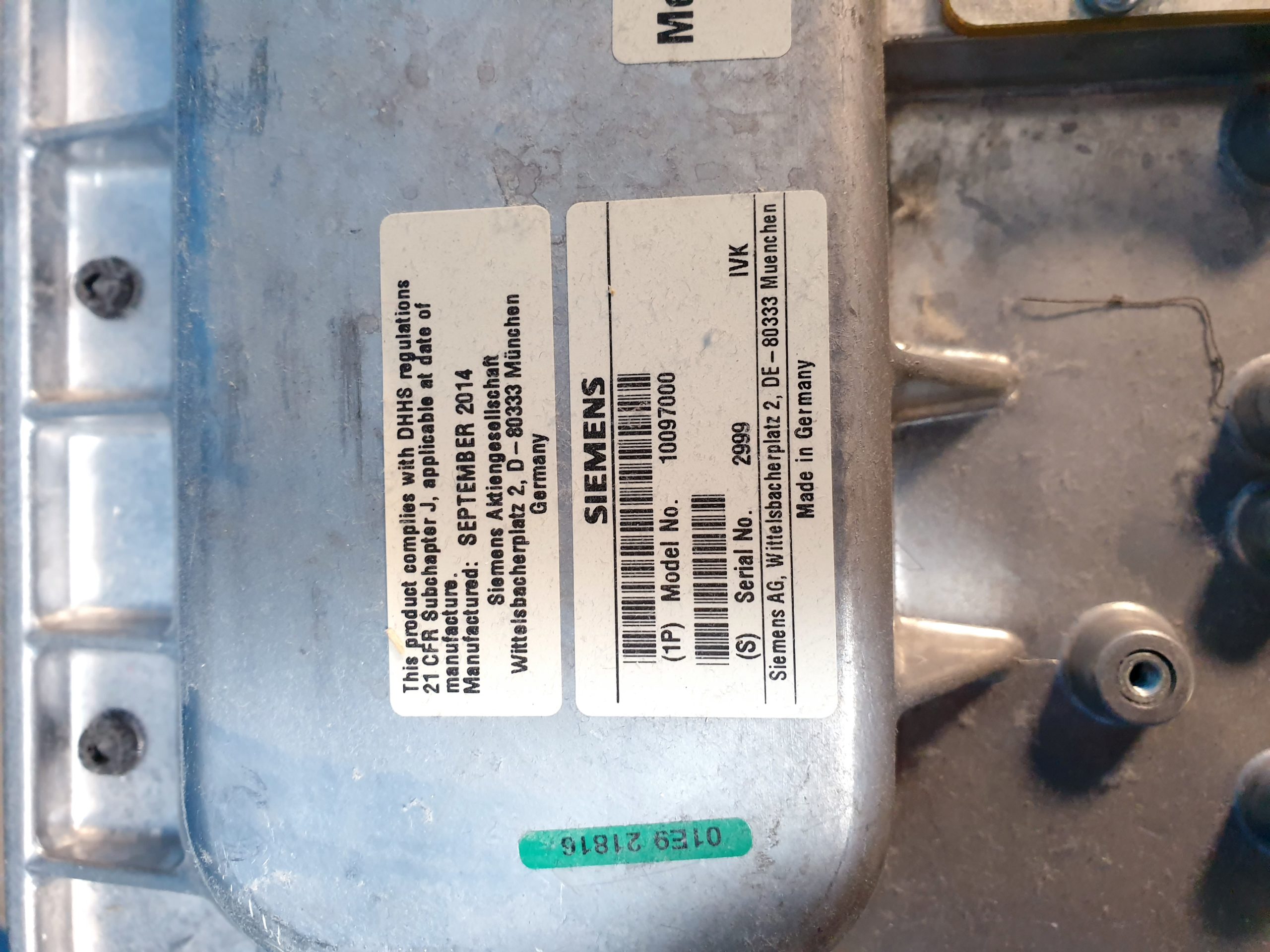 Siemens 10097000 LUMINOS DRF MAX DOM 2014 HIGH VOLTAGE TRANSFORMER thumbnail 11