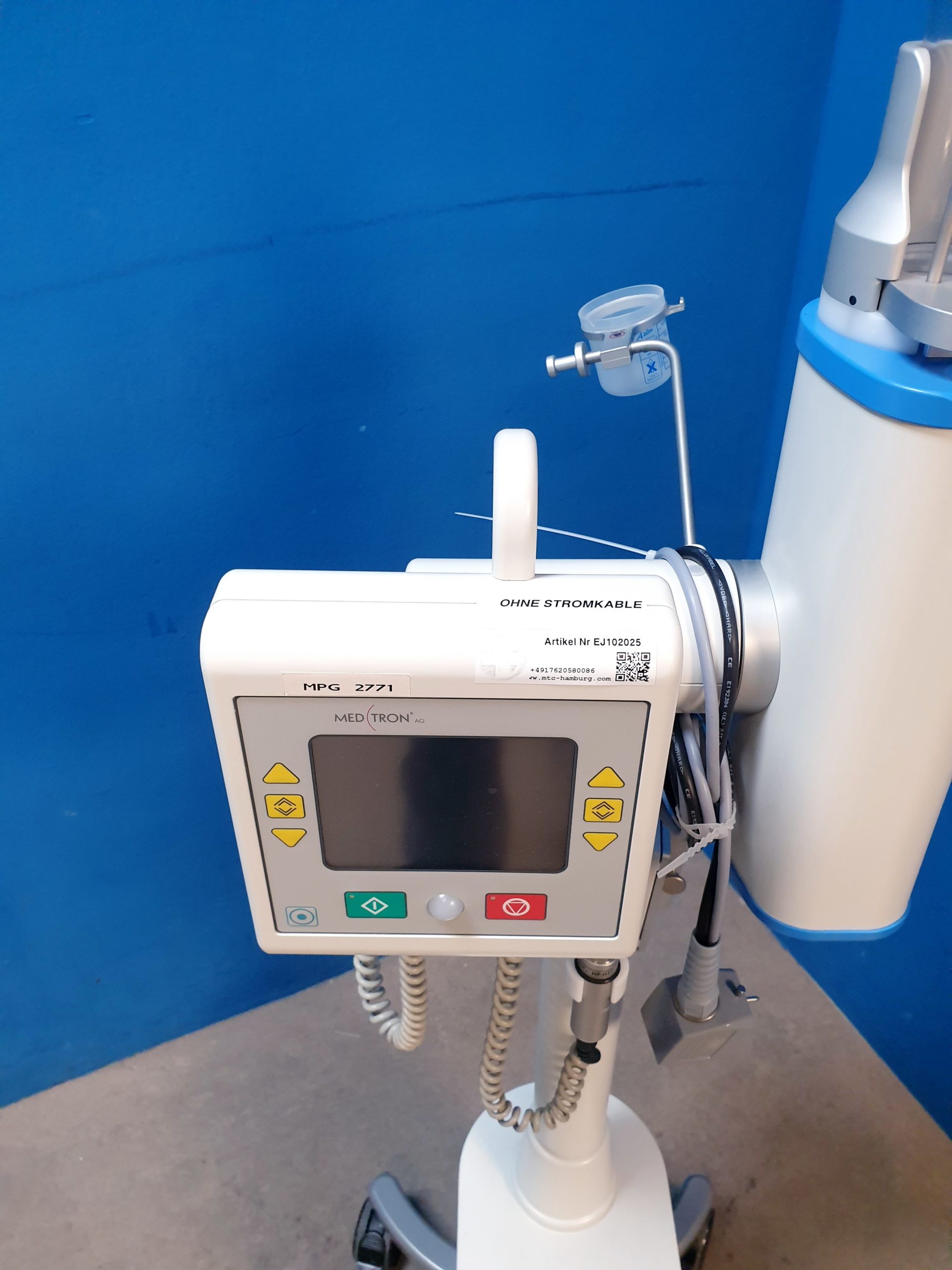 MEDTRON AG Accutron HP-D Kontrastmittelpumpe – Netzteil fehlt thumbnail 15