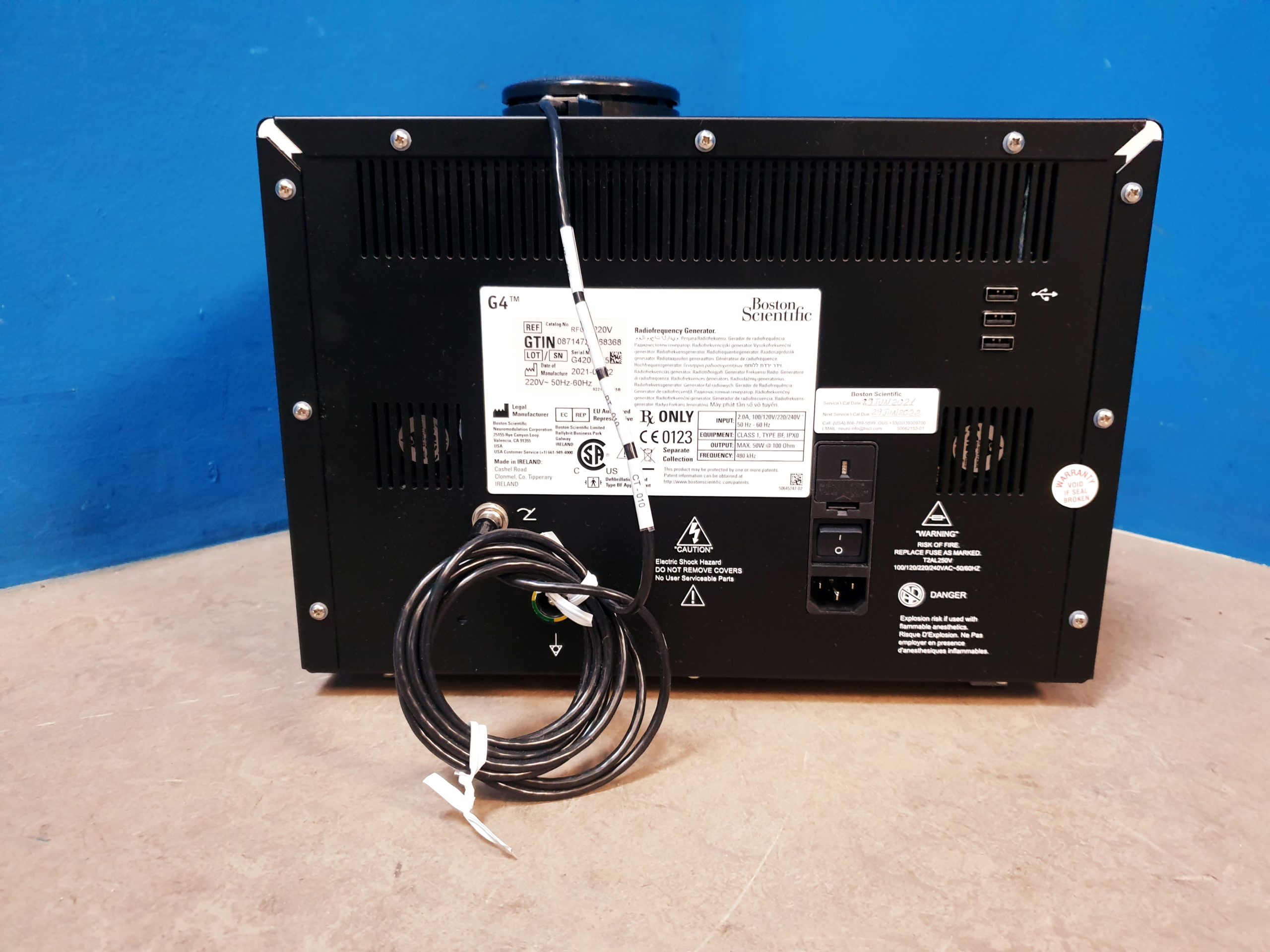 Boston Scientific G4 Radiofrequency Generator thumbnail 8