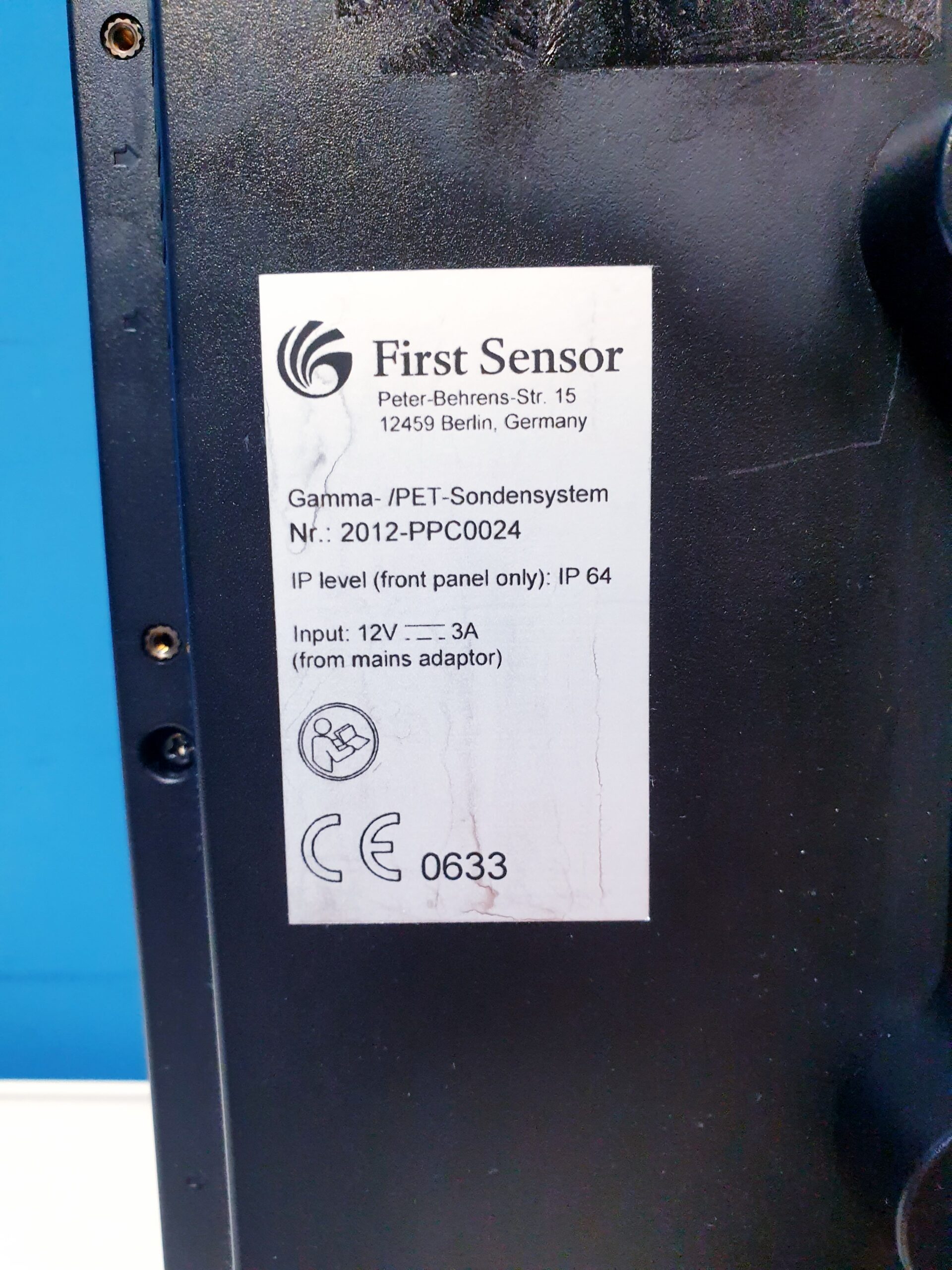 First Sensor Gamma PET Sondensystem Probe System 2013 -s0001 thumbnail 7