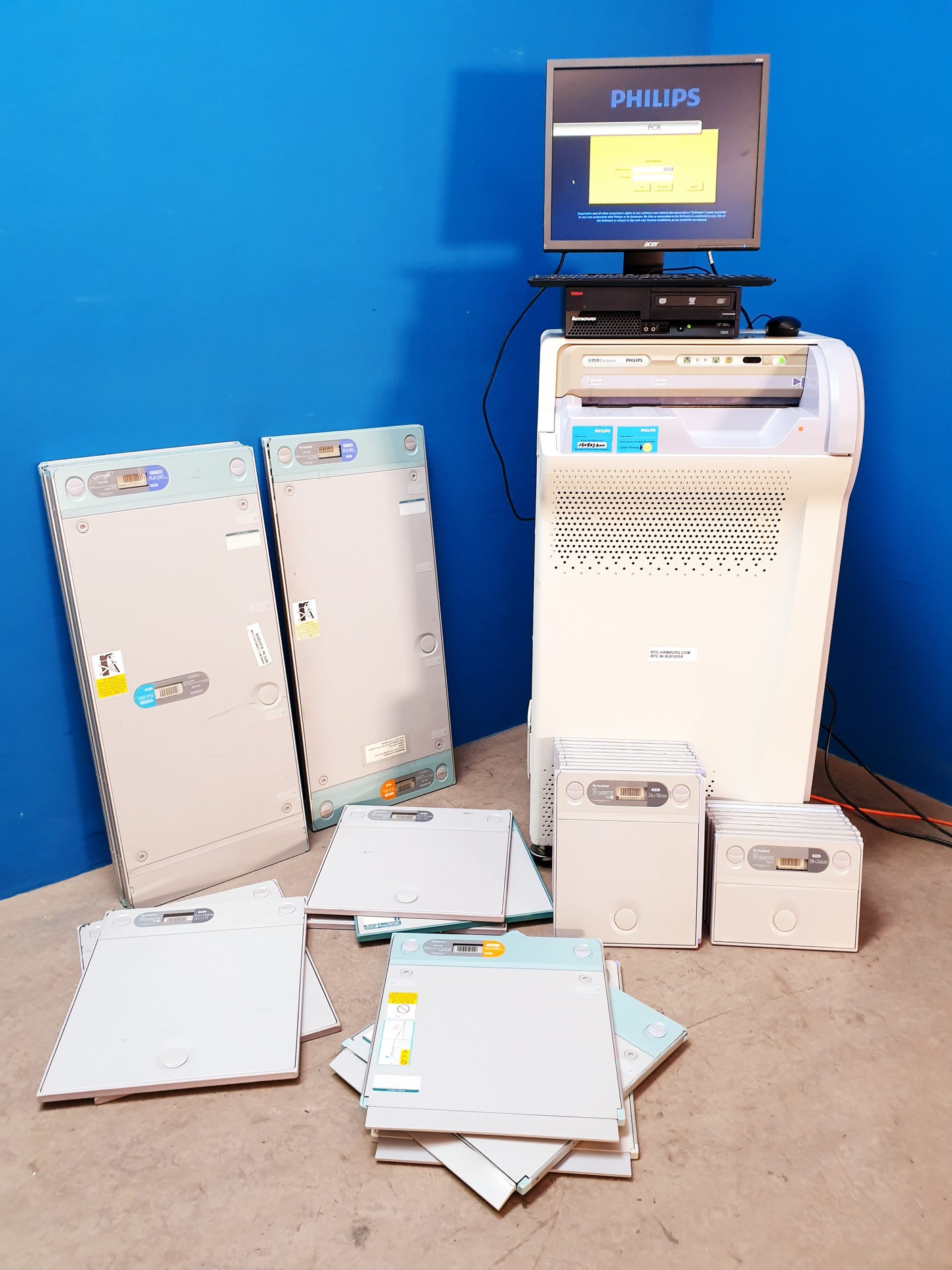 PHILIPS PCR COMPANO + KASETTEN … Digitalisierer CR System — image 1 of 16