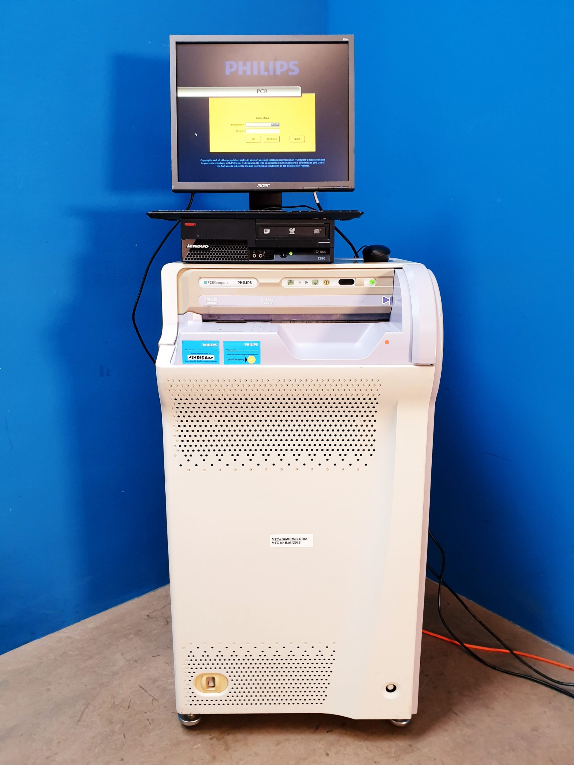 PHILIPS PCR COMPANO + KASETTEN … Digitalisierer CR System thumbnail 8