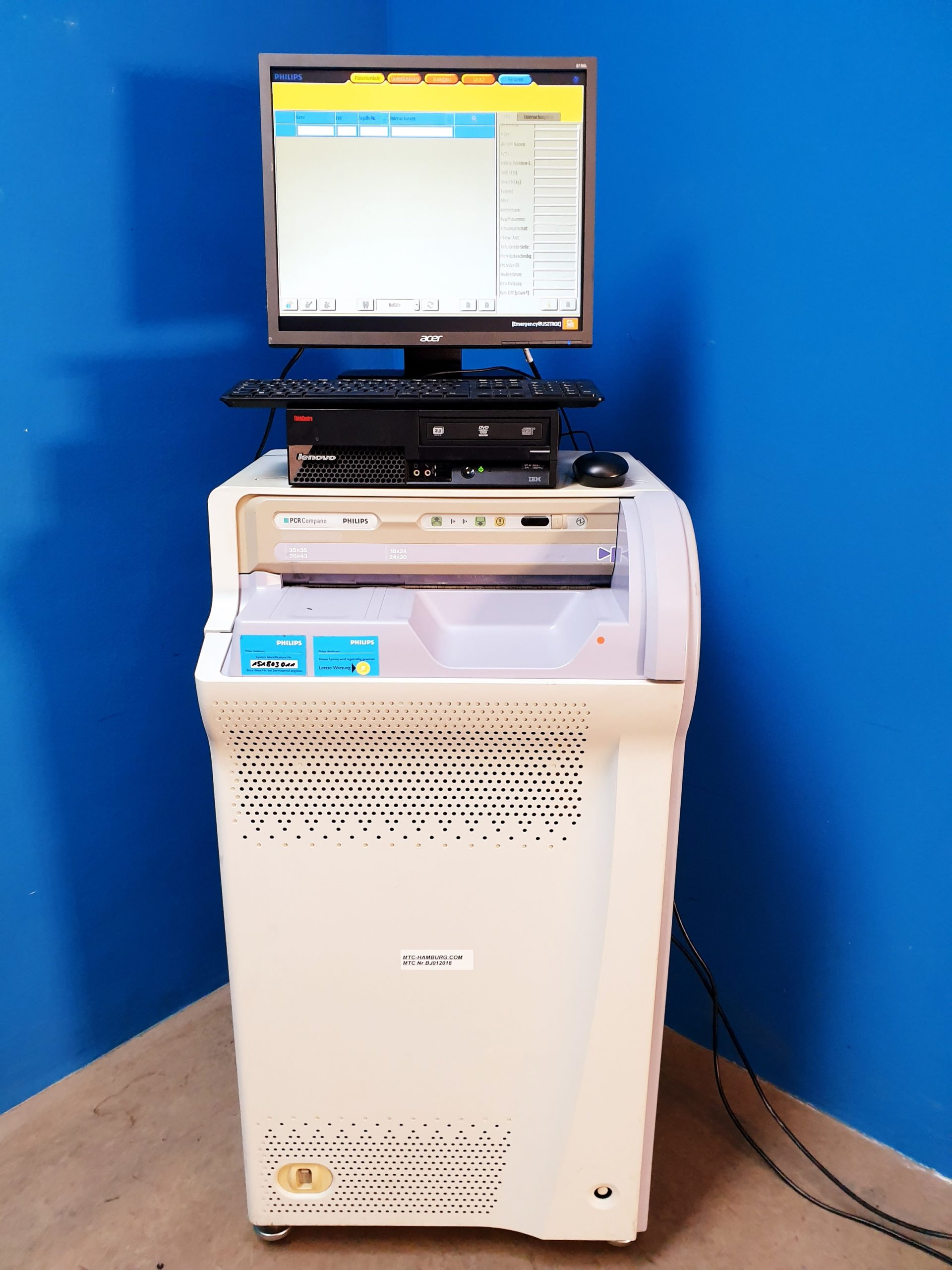 PHILIPS PCR COMPANO + KASETTEN … Digitalisierer CR System thumbnail 13