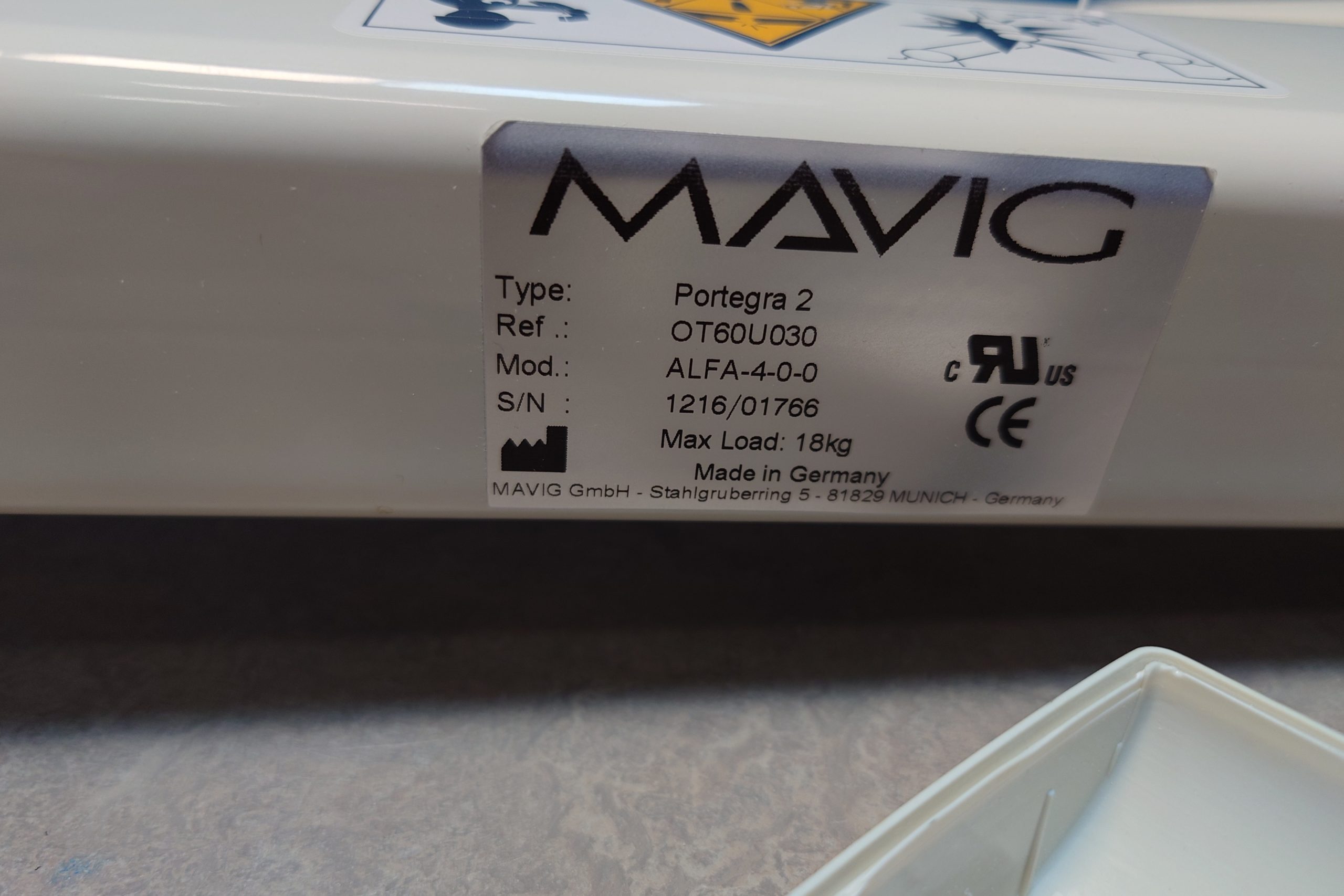 Mavig Portegra 2 – OT60U030 Tragearm – Träger thumbnail 4