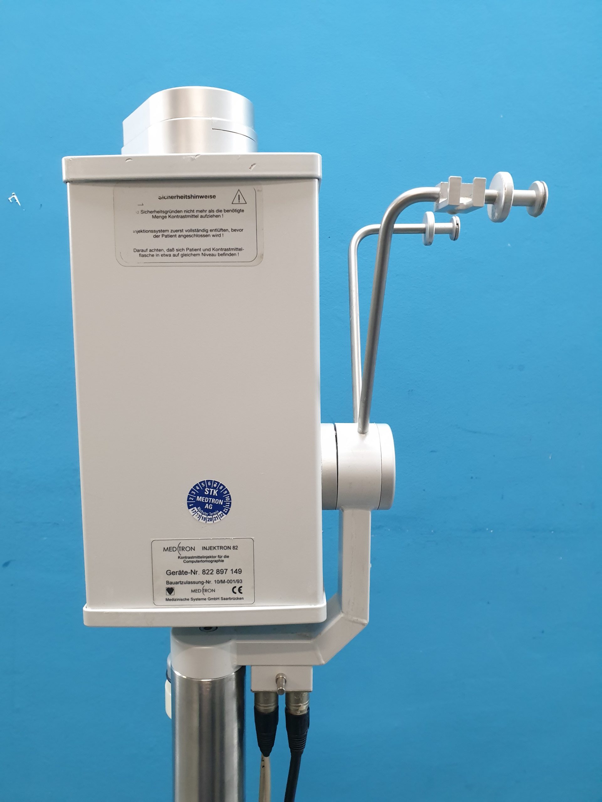 Medtron Injektron 82 Contrast Injection System/ Contrast Injector/ CT Imaging thumbnail 13