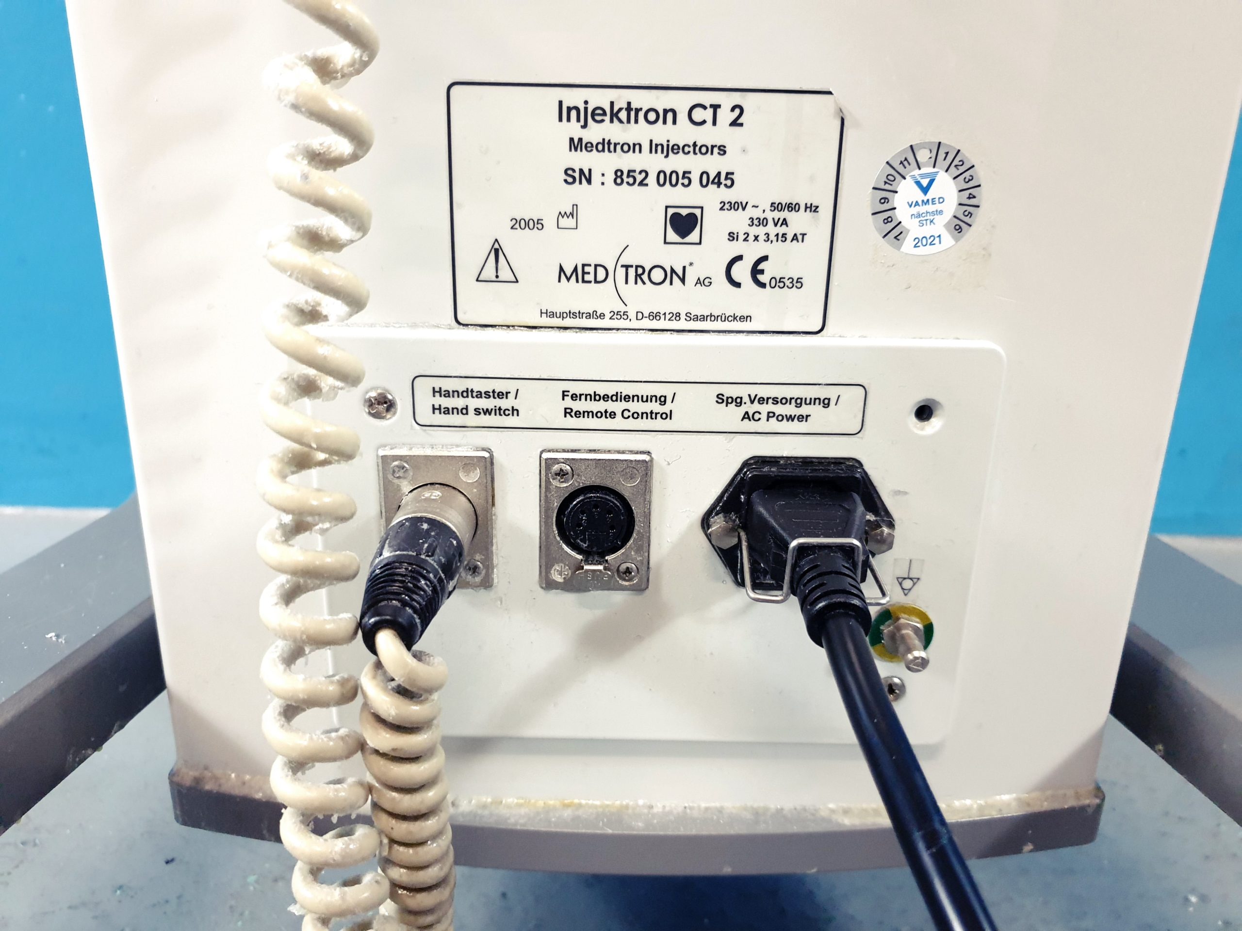 MEDTRON Injektron CT2 // CT 2 Injector // Doppelkolben-Injektor thumbnail 4