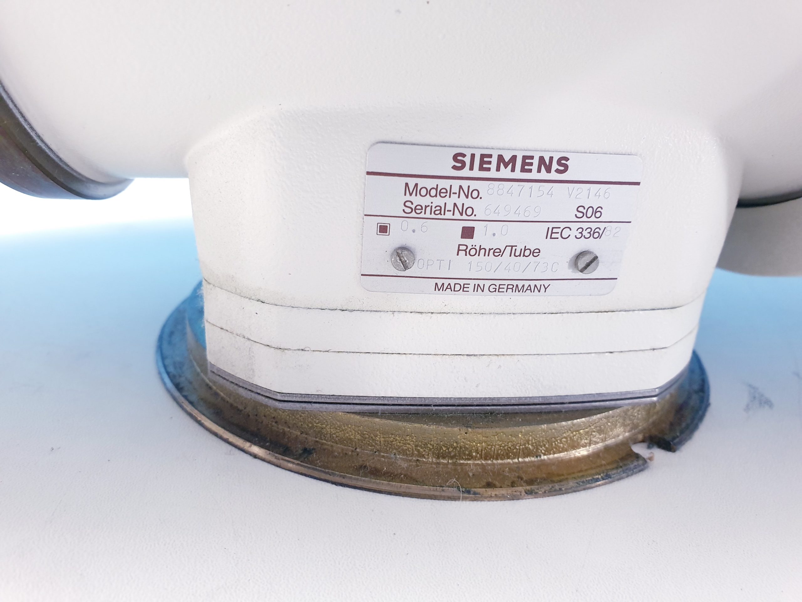Siemens Opti 150/40/73C-100L X-Ray Tube — image 1 of 5