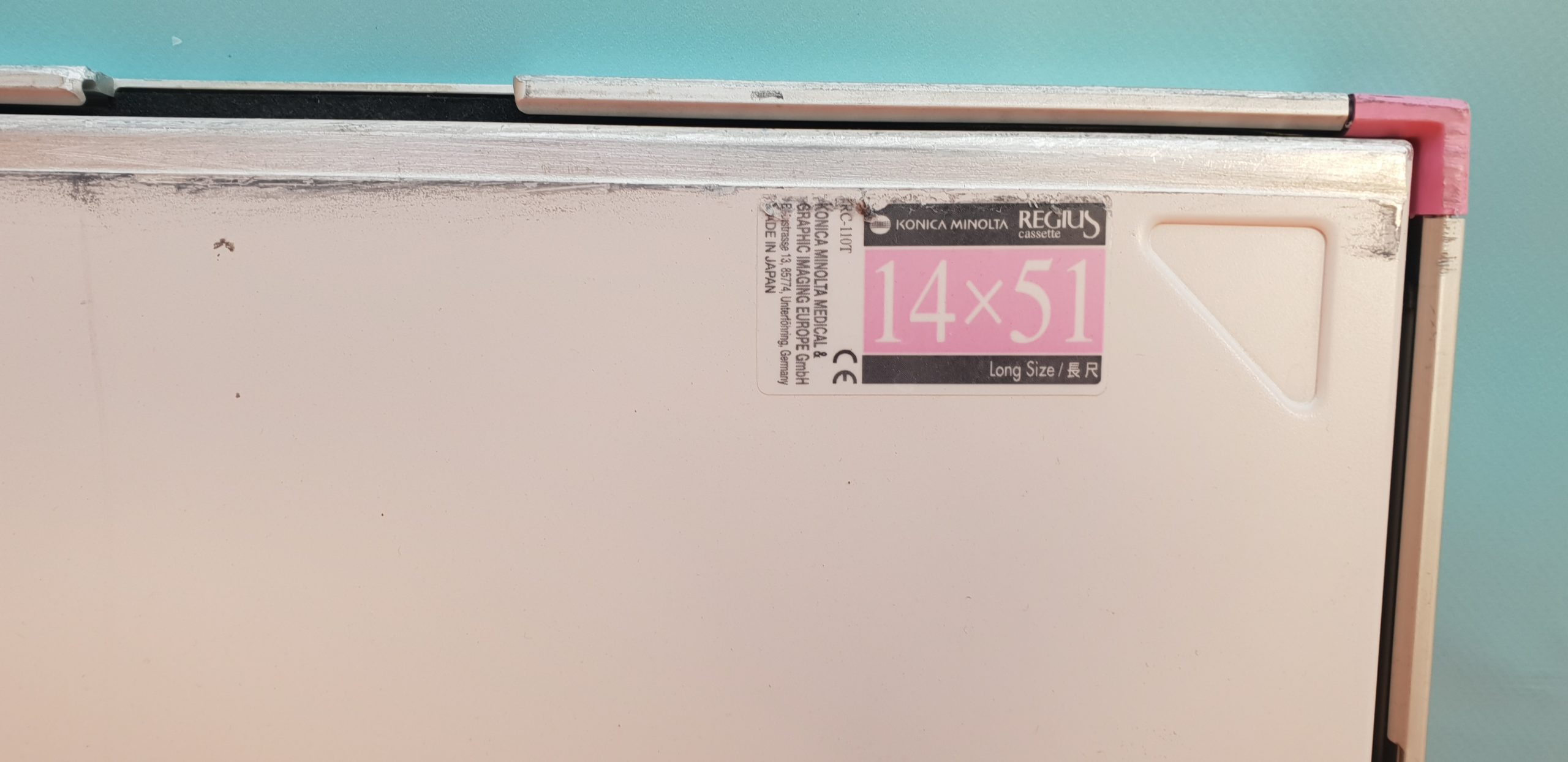 Konica Minolta Regius Rc-101T 14 X 51 Cassette Plate — image 1 of 4