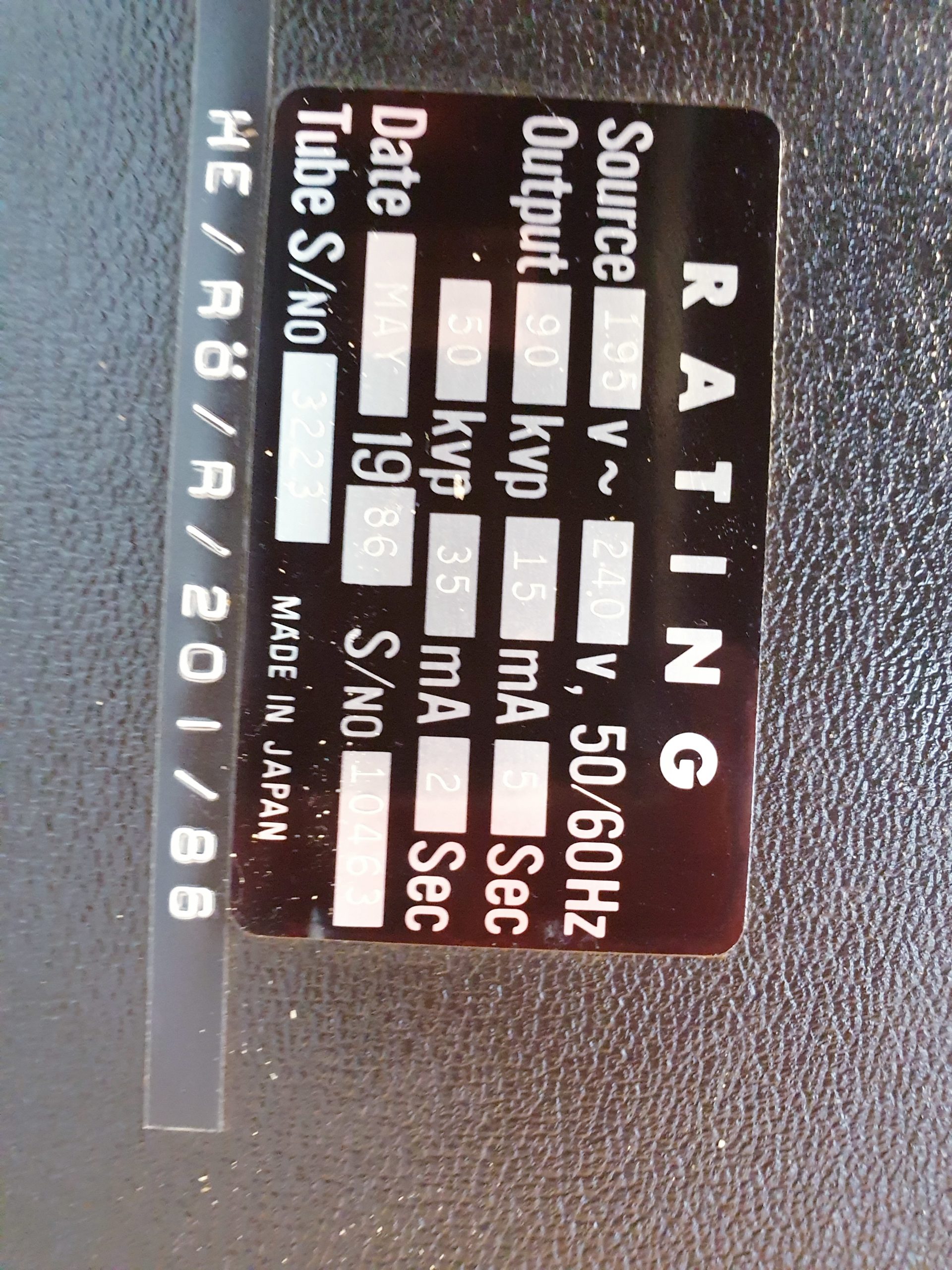Gierth ATOMSCOPE 903 Tragbares Röntgengerät mit Gestell , Zubehör … thumbnail 3