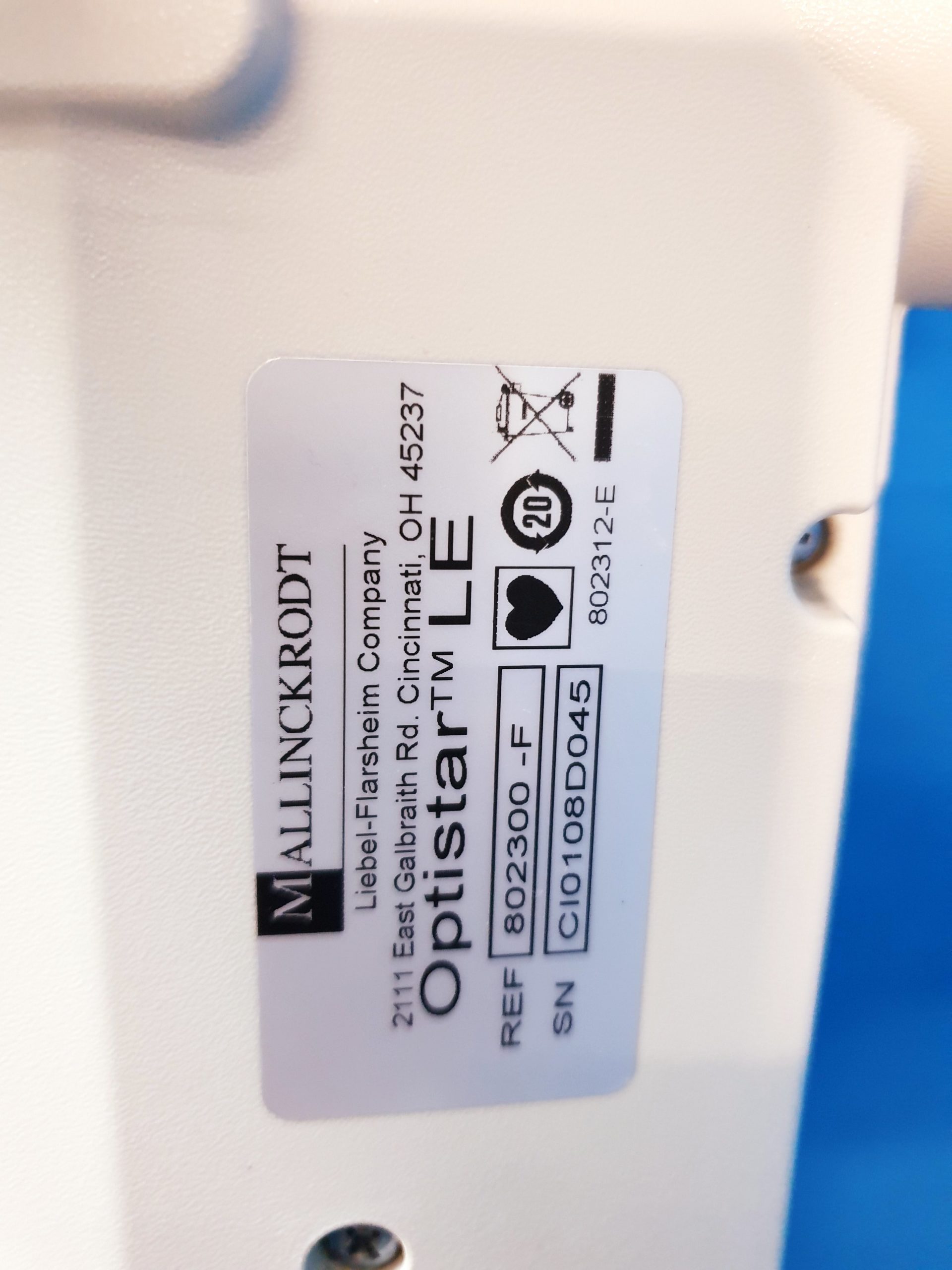 Liebel-Flarsheim OptiStar MRT- Kontrastmittel Verabreichungssystem Injektor thumbnail 3