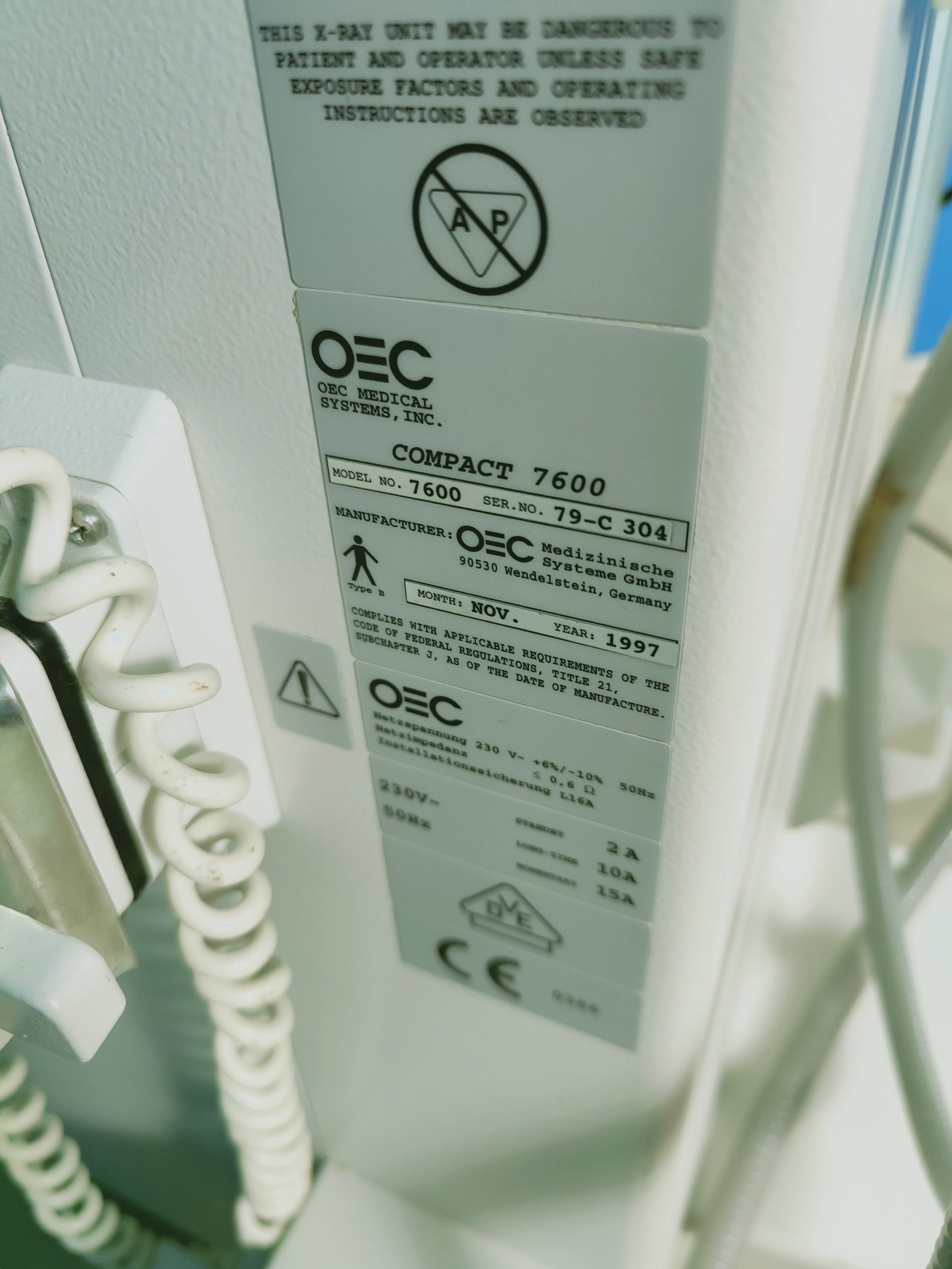 GE OEC Compact 7600 C-Arm // C bogen thumbnail 3