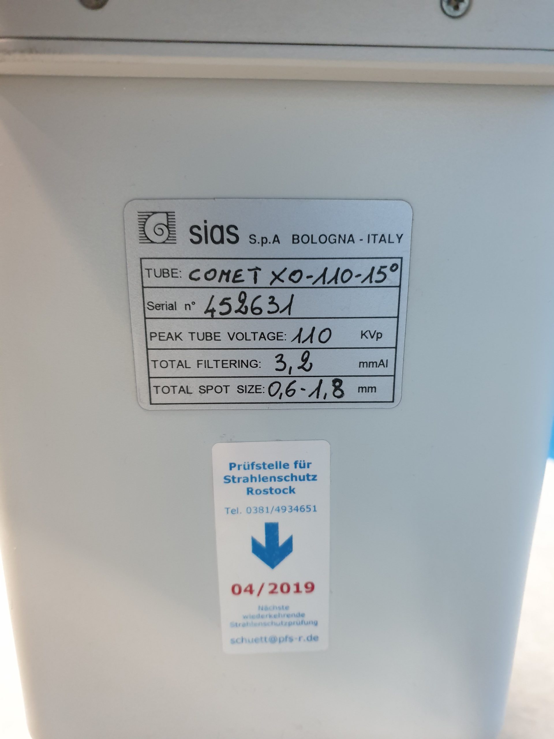 Sias SM7-SH C Bogen mit Comet XO-110-15° Röhre thumbnail 9
