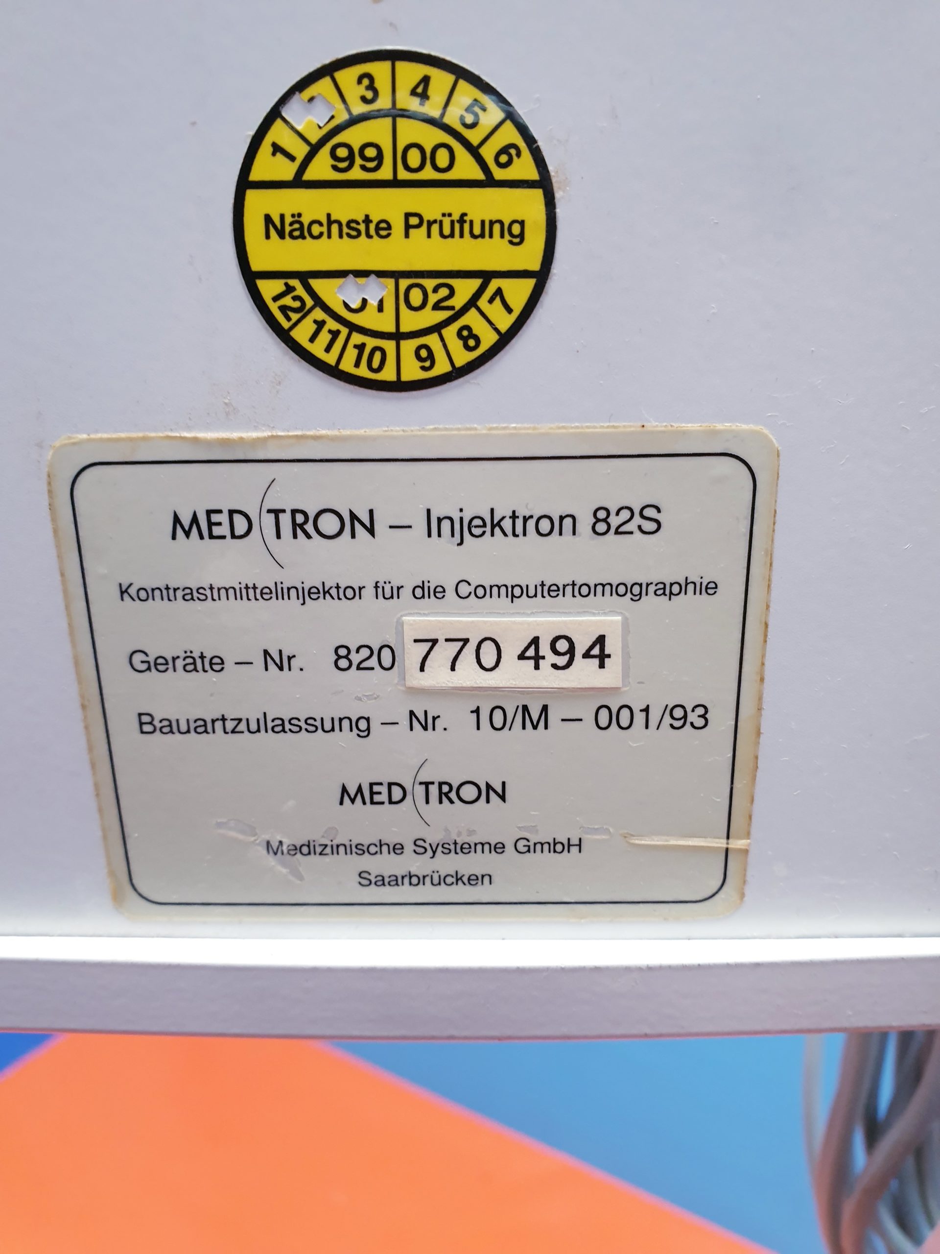 MEDTRON AG Injektron 82S // 82 S Injector // Injektor thumbnail 4