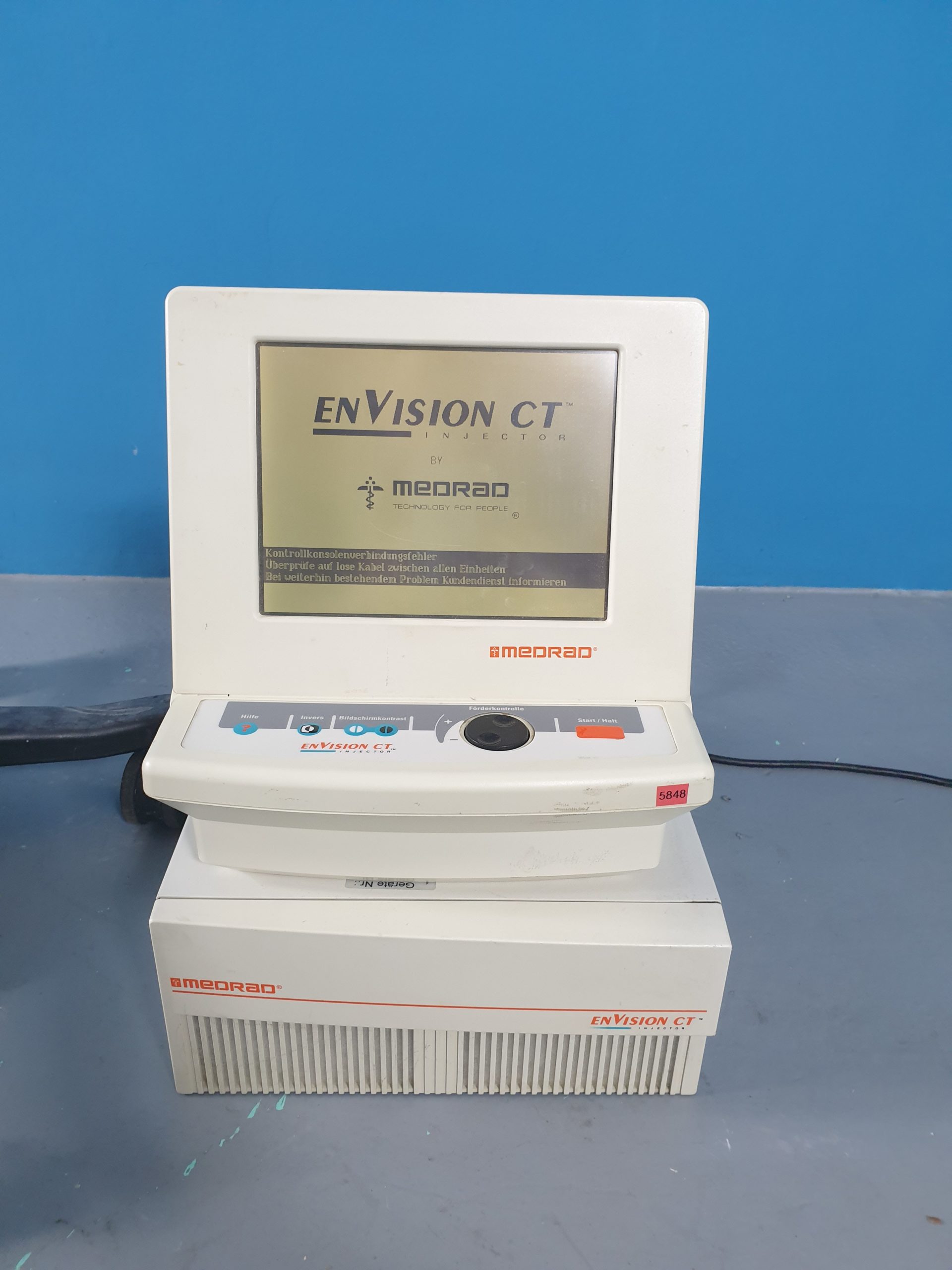 Medrad Envision CT Injektor EDU700 & ECT 700 With Injector thumbnail 3
