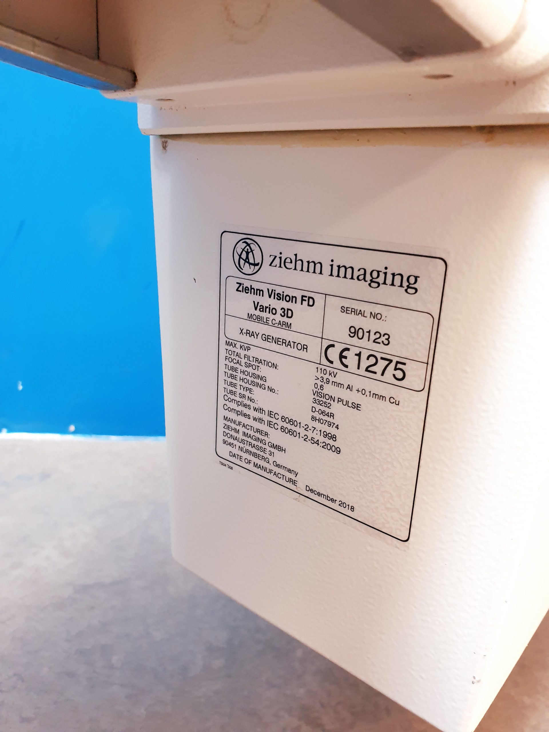 Ziehm Vision FD Vario 3D C-Bogen C ARM thumbnail 13