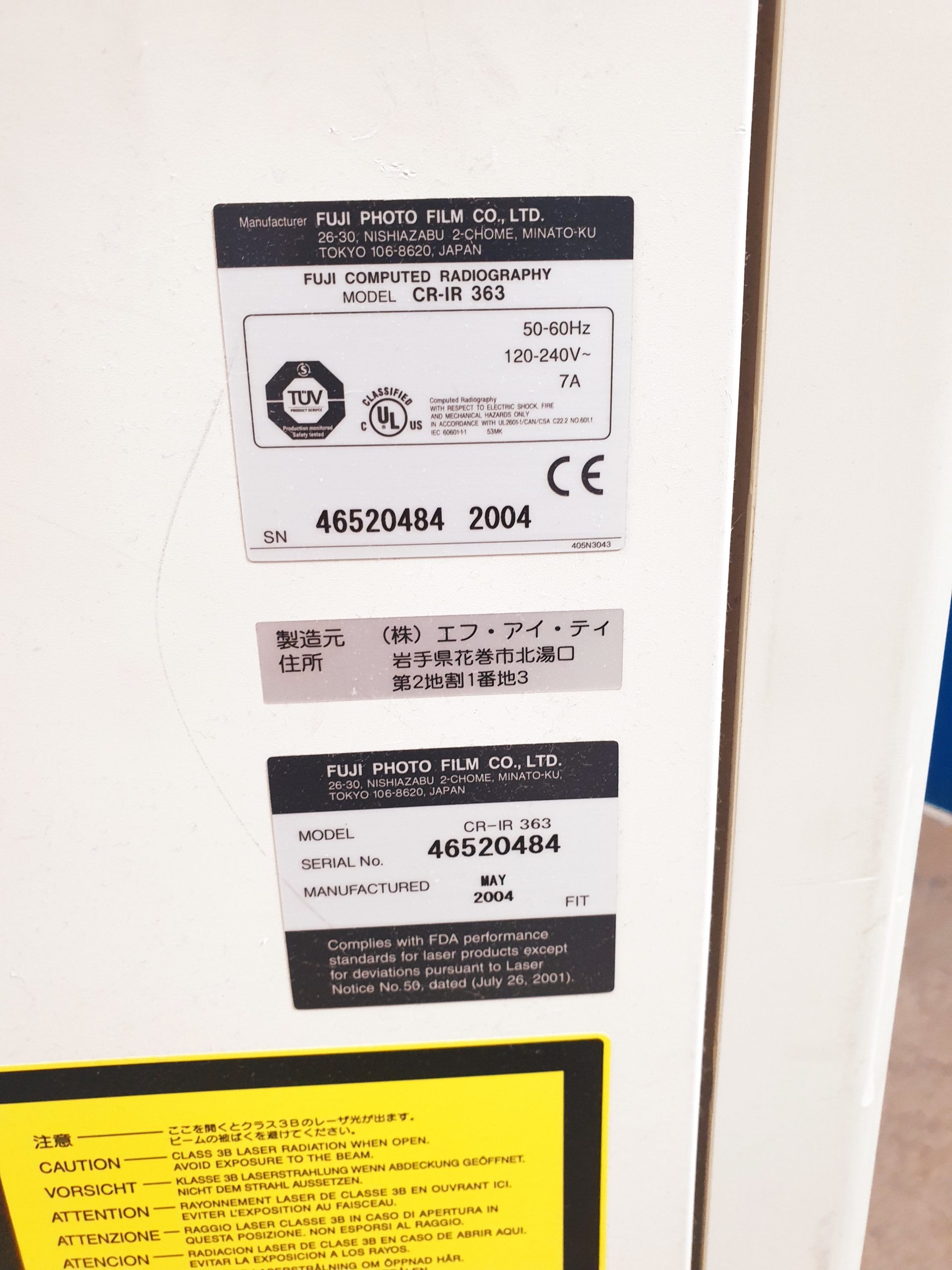 Fuji Profect FCR CS CR Speicherfoliensystem thumbnail 7