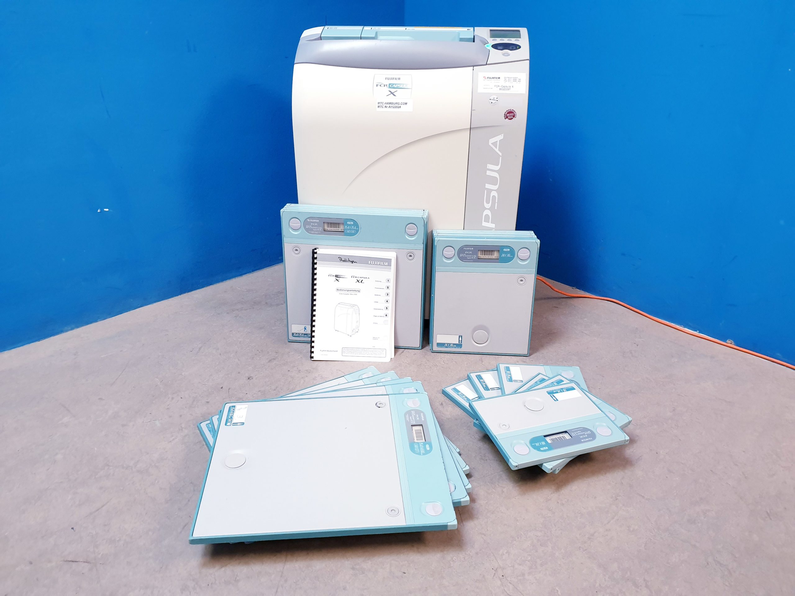 Fujifilm Fuji FCR CAPSULA X Speicherfolien Lesegerät Scanner CR-IR 357 — image 1 of 11