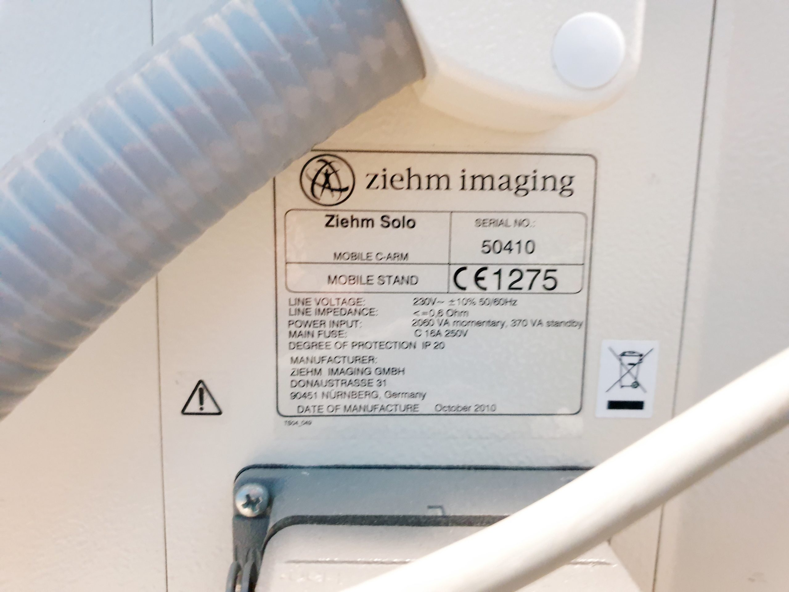 Ziehm Solo C Bogen miz Doppelmonitor DOM 2010 thumbnail 12