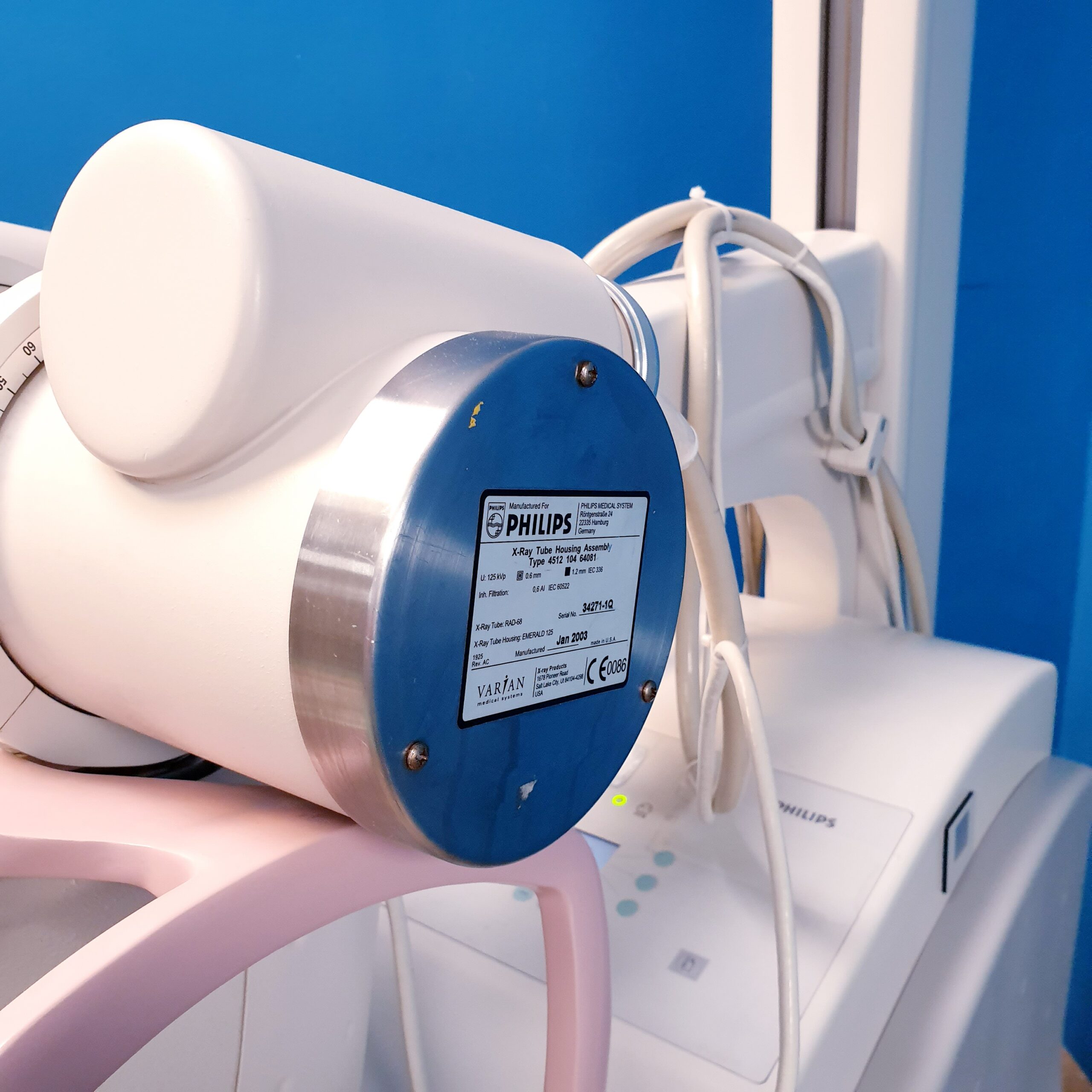 Philips Typ Practix 300 Röntgen-Aufnahmegerät fahrbar thumbnail 13