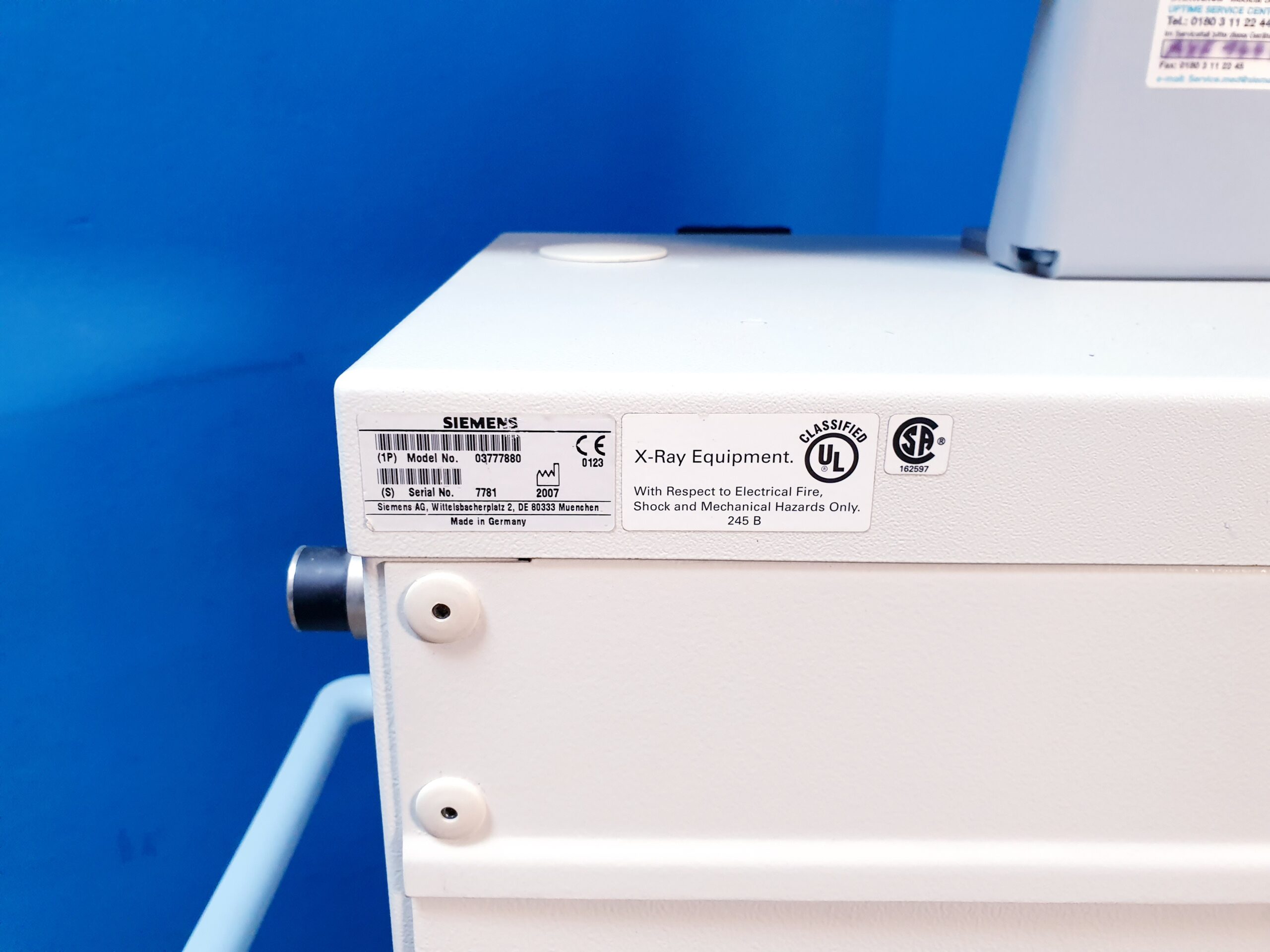 Siemens Siremobil Compact Mobiles Röntgengerät- C-Arm C-Bogen — DOM 2007 thumbnail 27