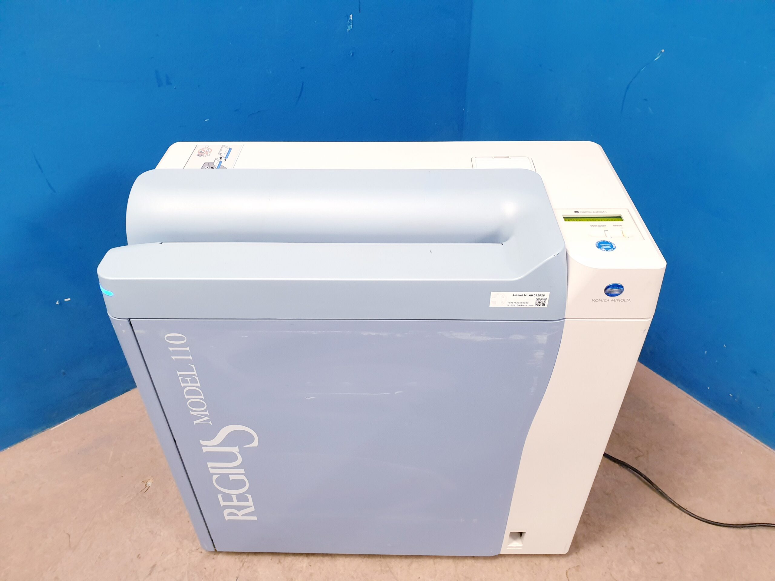 Konica Minolta Regius 110 Pico Digitales Speicherfoliensystem mit Kasetten thumbnail 23
