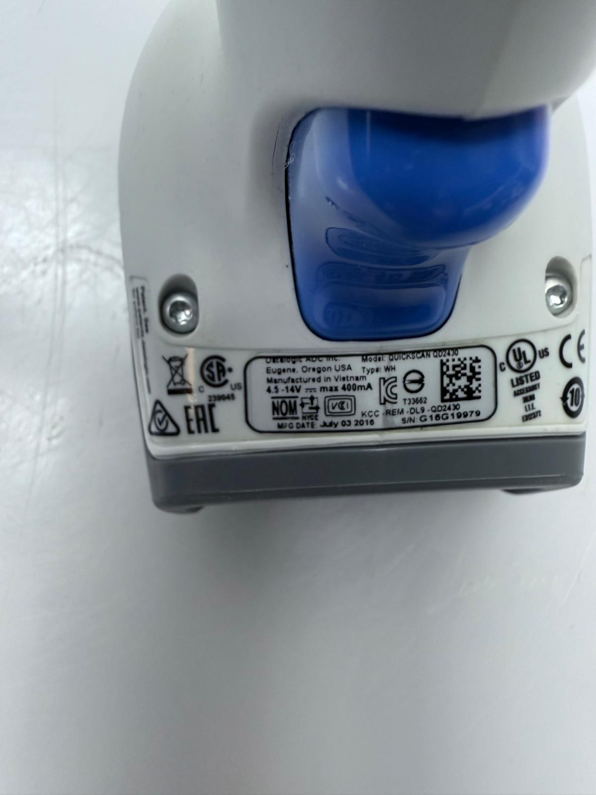 DATALOGIC QUICKSCAN QD2430 Scanner thumbnail 9