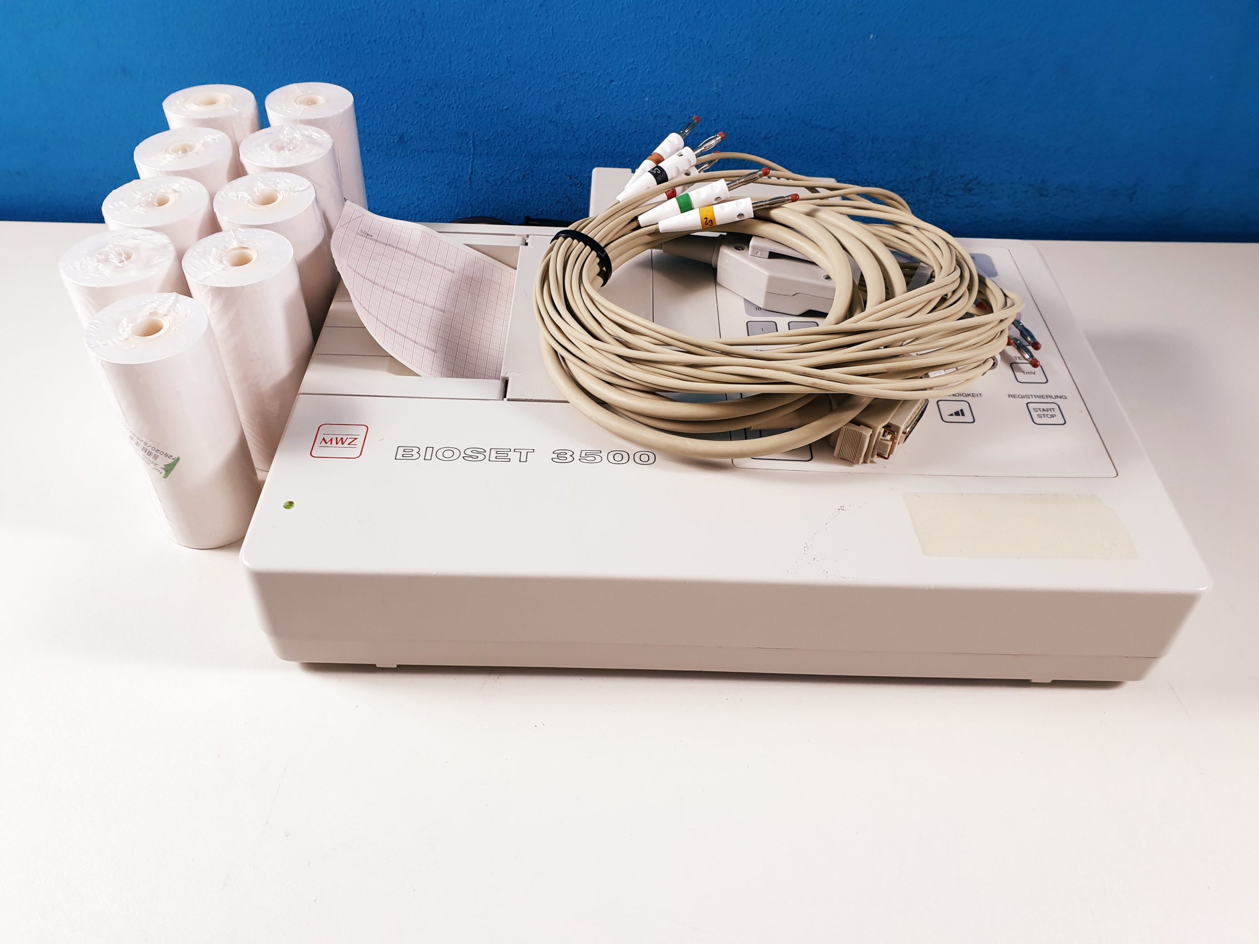 Bioset 3500 EKG MIT ABLEITUNGSKABEL — image 1 of 7