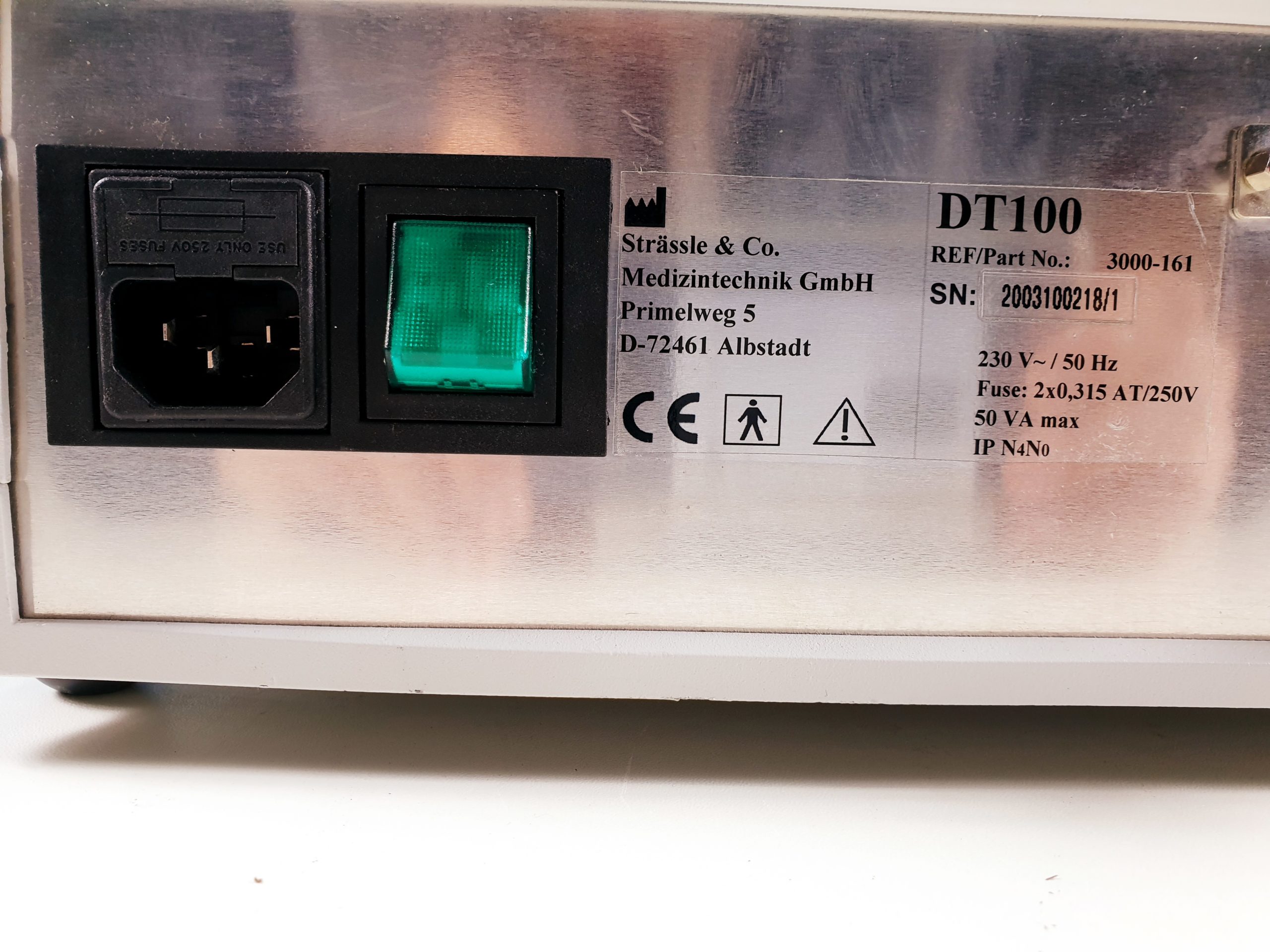 Strässle DT 100 // DT100 Sauganlage für Schiller,… EKG thumbnail 4