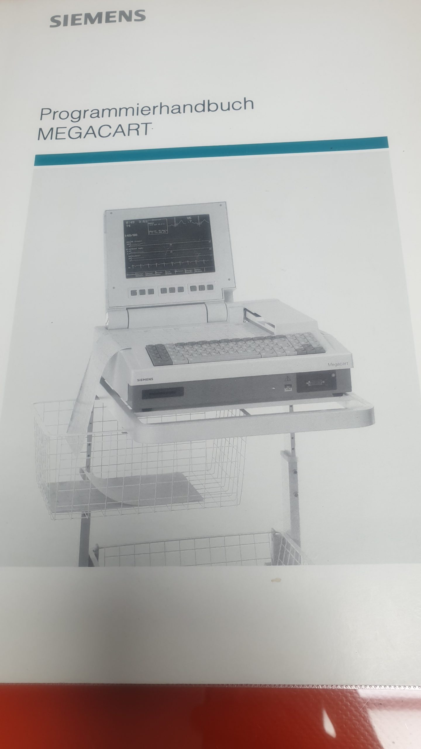 Siemens Megacart ECG unit // EKG mit Ableitungskabel thumbnail 4