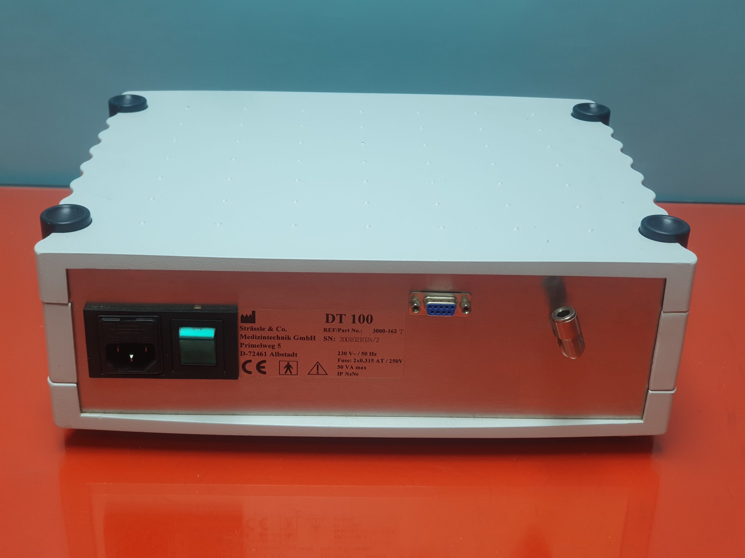 Strässle // Straessle DT-100 // DT 100 Einheit für EKG-Sauganlage mit Tragearm thumbnail 5