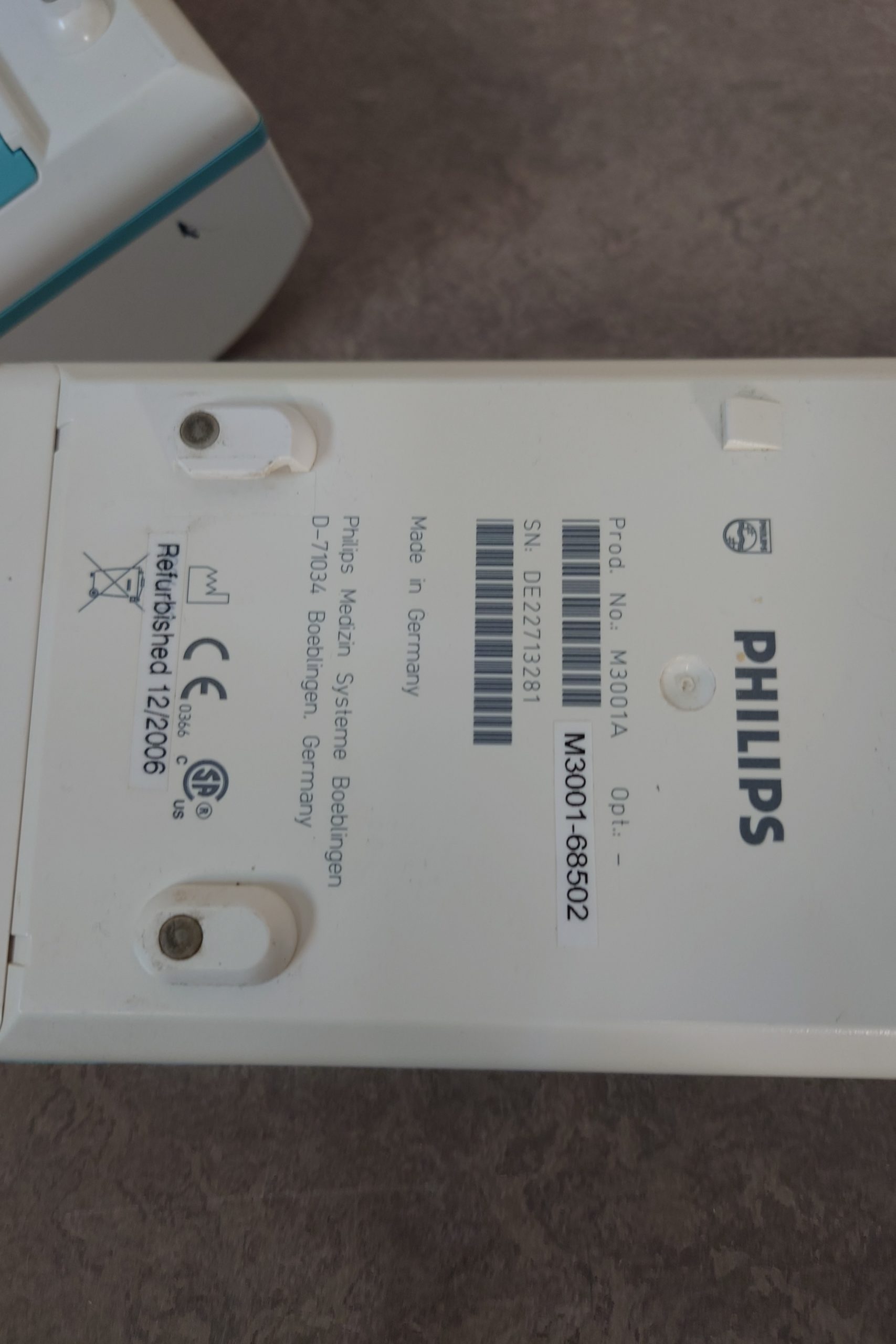 Philips Modul M3001A ———-für Patientenmonitor thumbnail 2