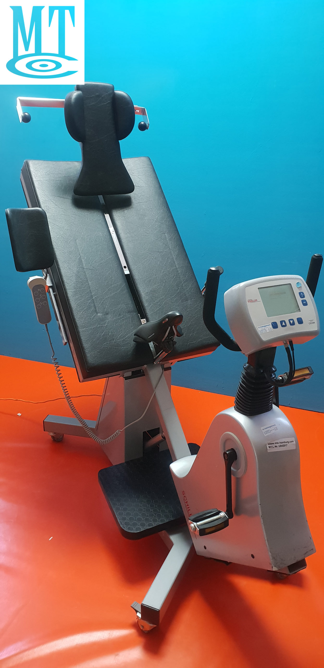 Schiller Ergosana ERG 911 BP/L Liege-Ergometer // Liegenergometer — image 1 of 3