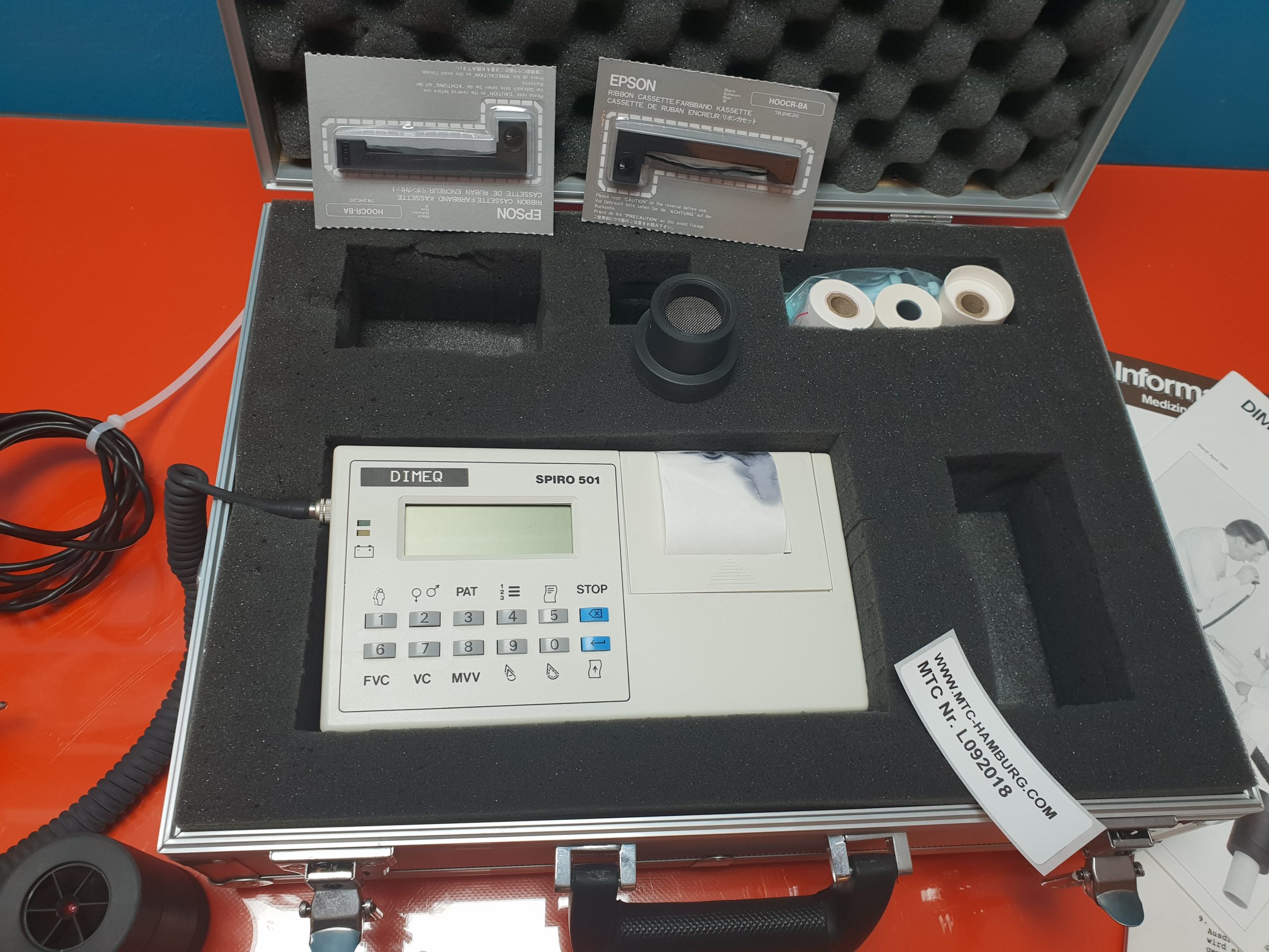 BOSCH SPIRO 501 Spirometer thumbnail 2