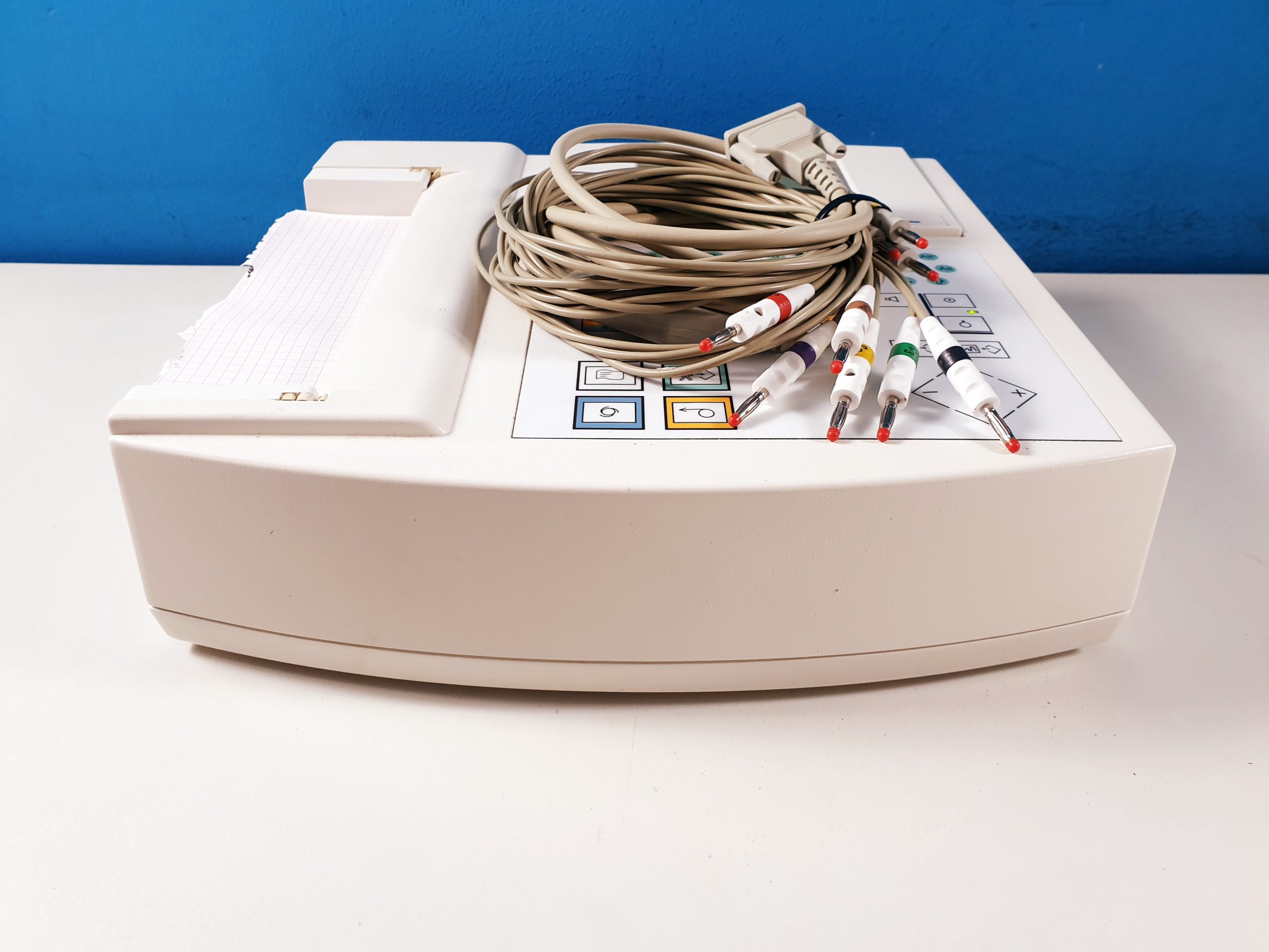 Hörmann Bioset 9000 12 Kanal EKG-Gerät mit Ableitungskabel thumbnail 3