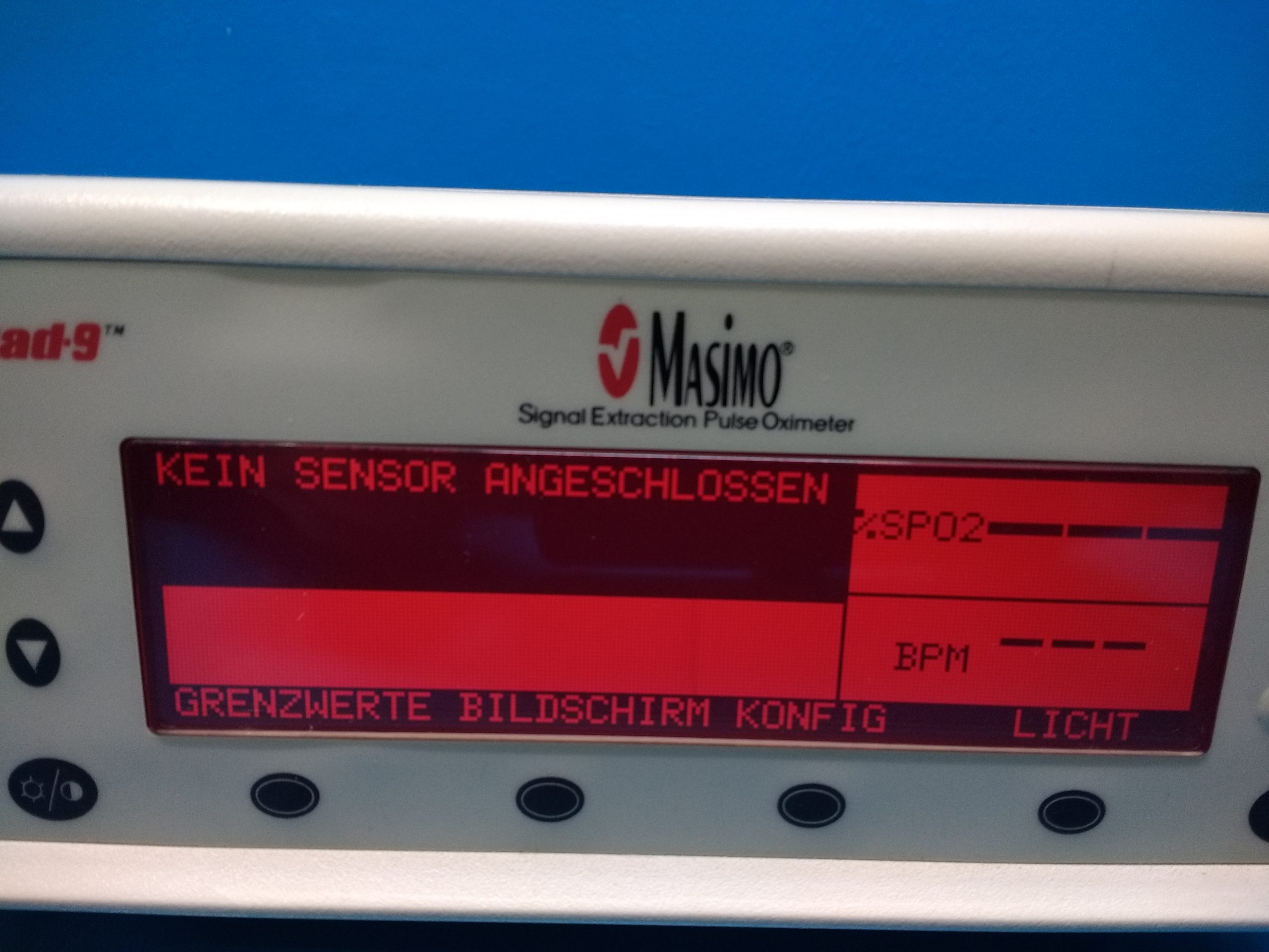 Masimo Rad 9 // RAD-9 SPO2 Pulsoximeter thumbnail 4