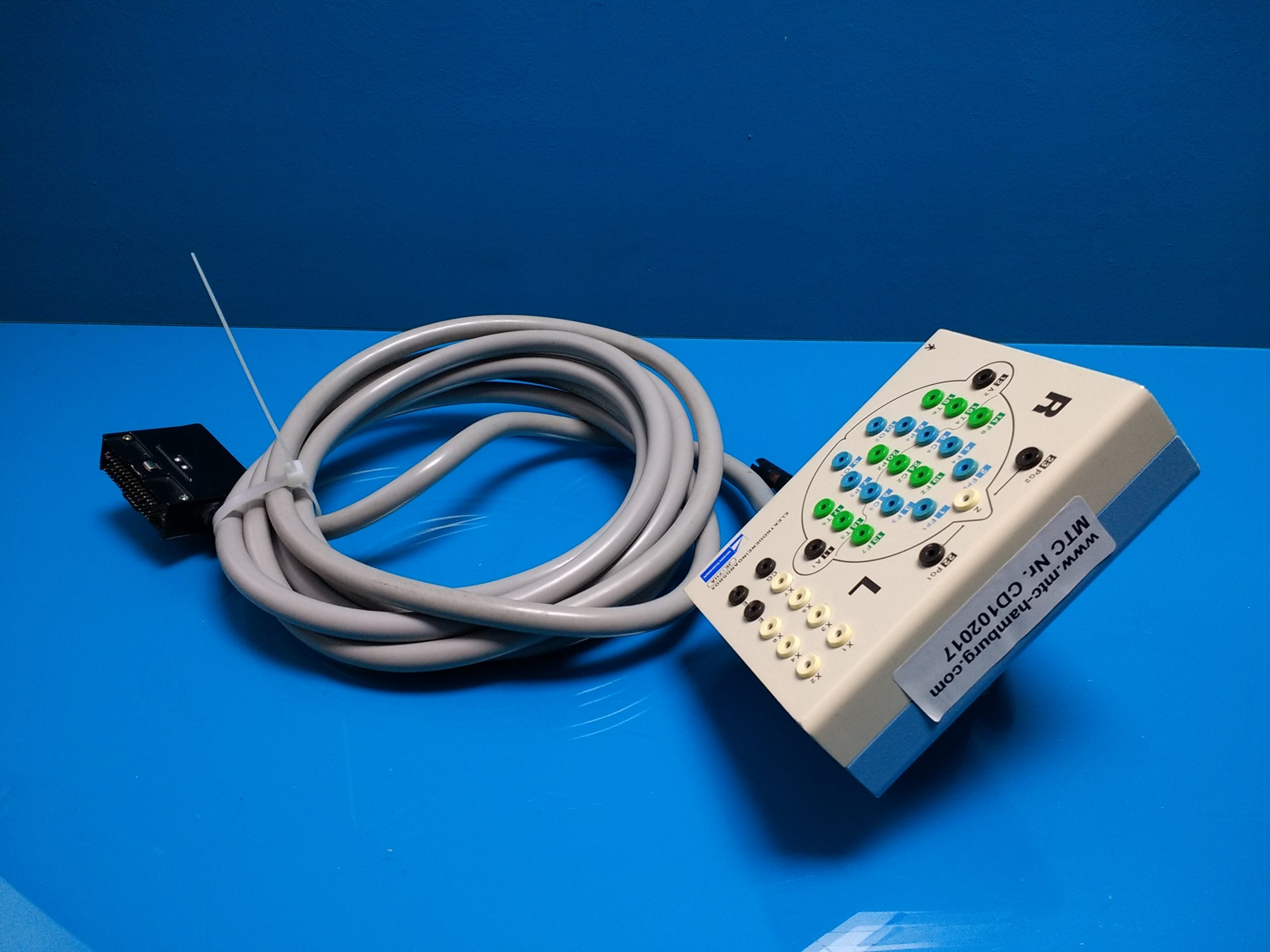Nihon Kohden JE 711A // JE-711A Elektrodenbox – Eingangsbox – electrodes input box — image 1 of 7