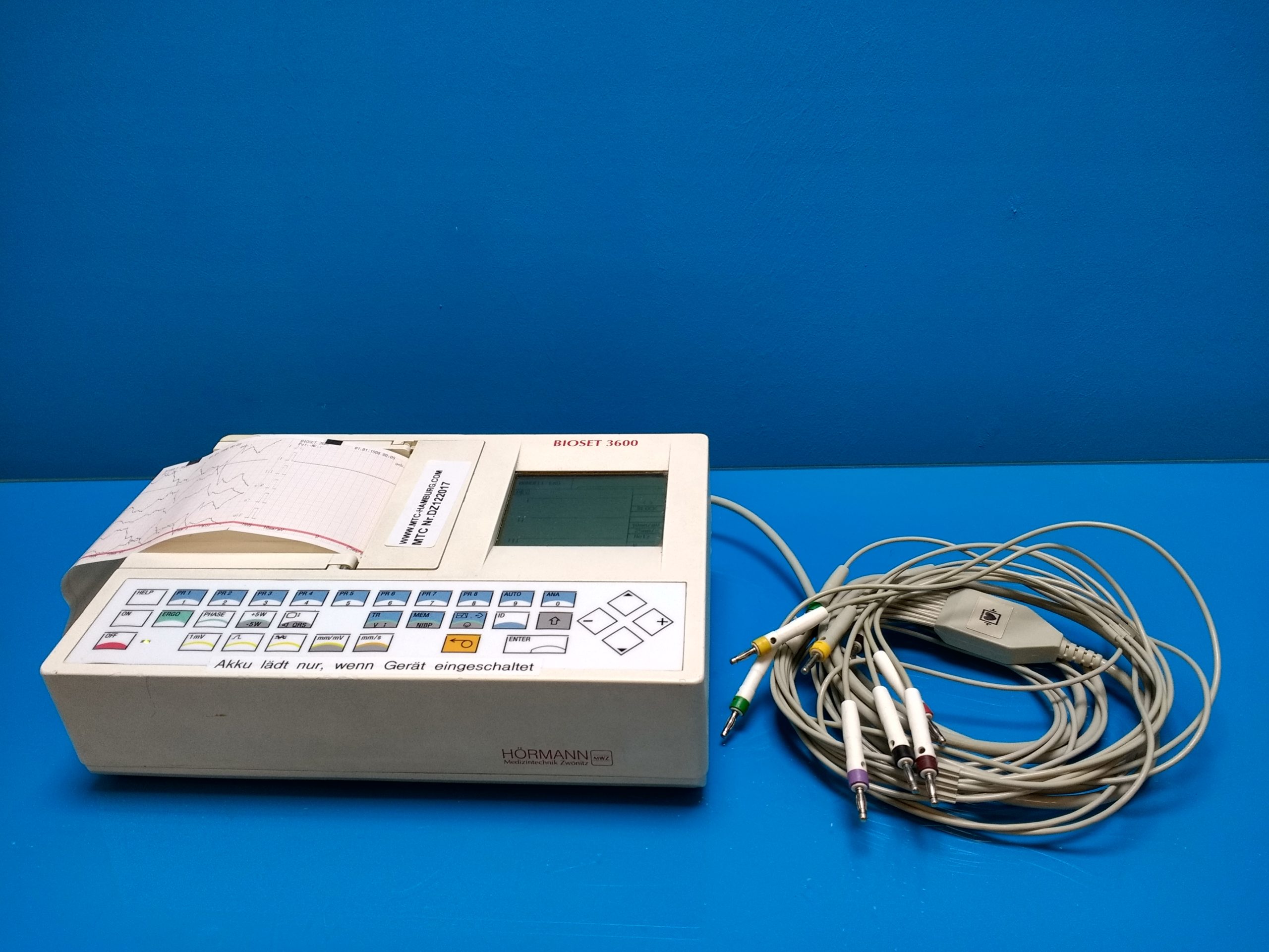 BIOSET 3600 EKG 3/6 KANÄLE — image 1 of 5